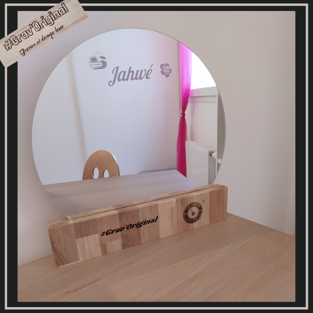 Miroir à personnaliser