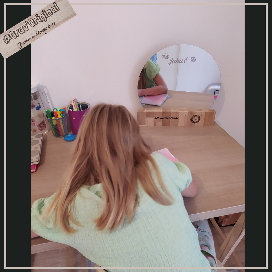 Miroir à personnaliser