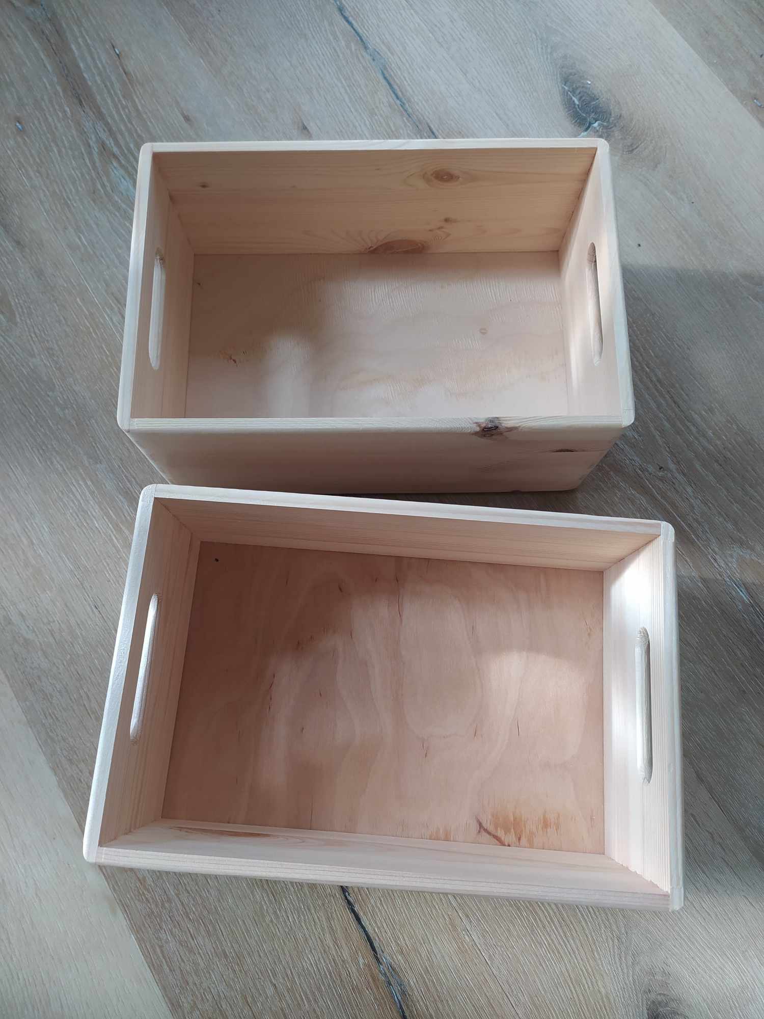 Boîte/vide poche en bois