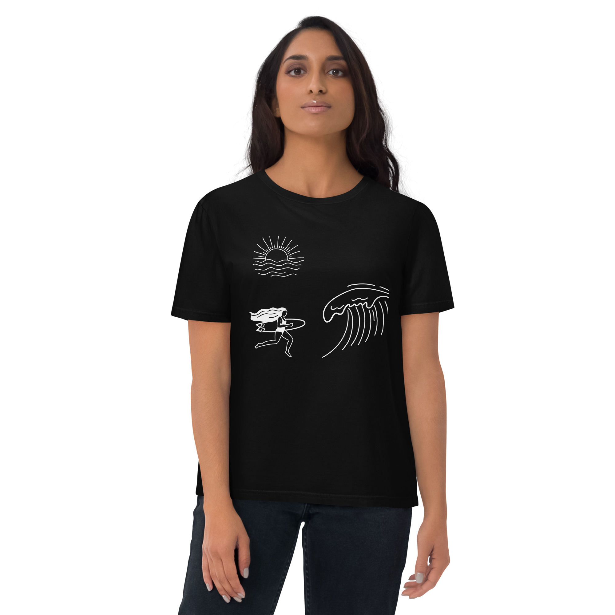 let's surf - t-shirt femme