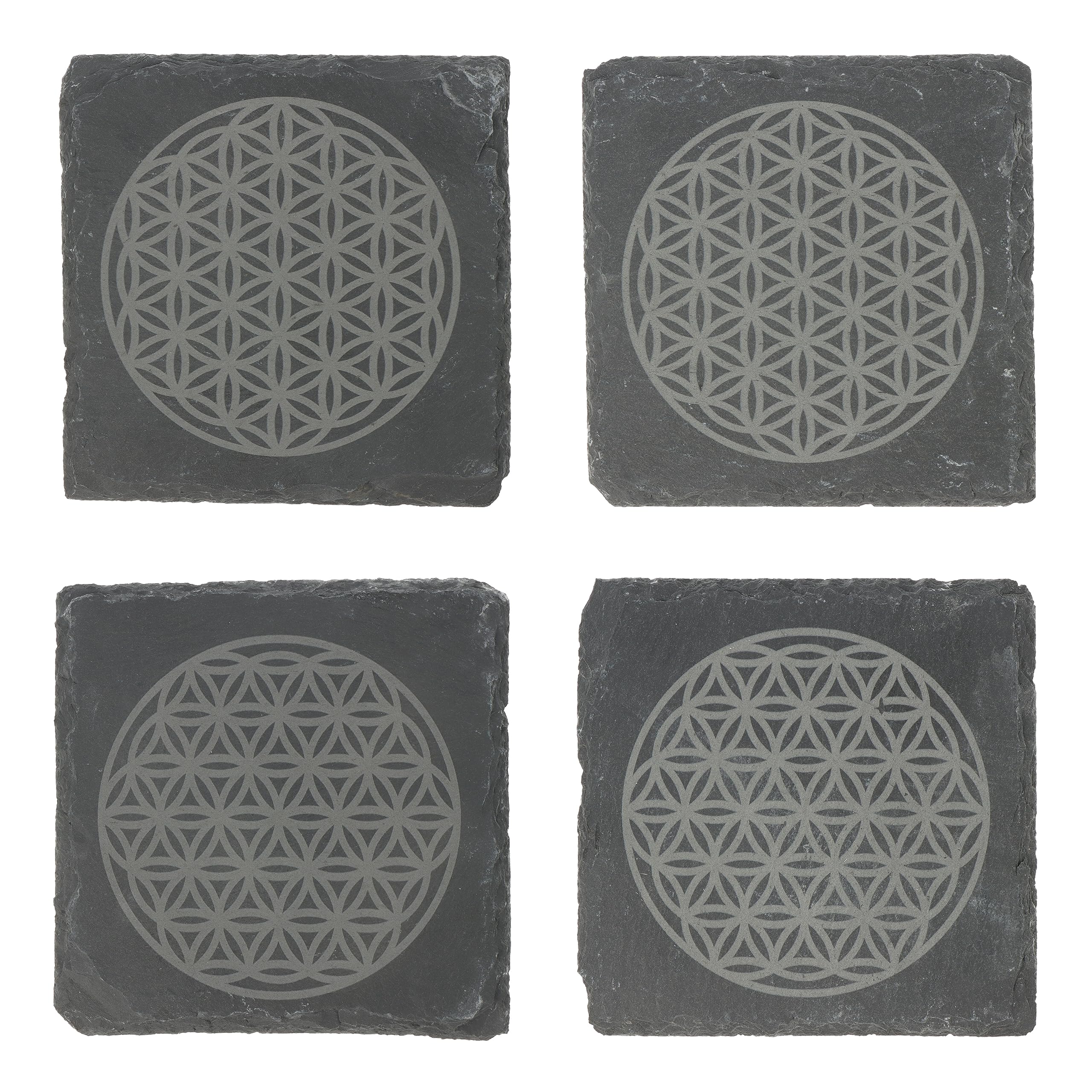 dessous de verre en ardoise à graver