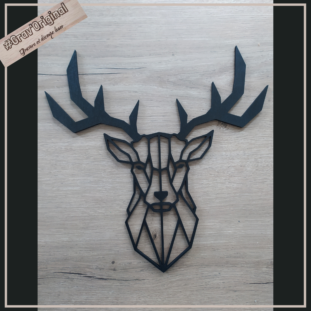 Cerf géométrique 
