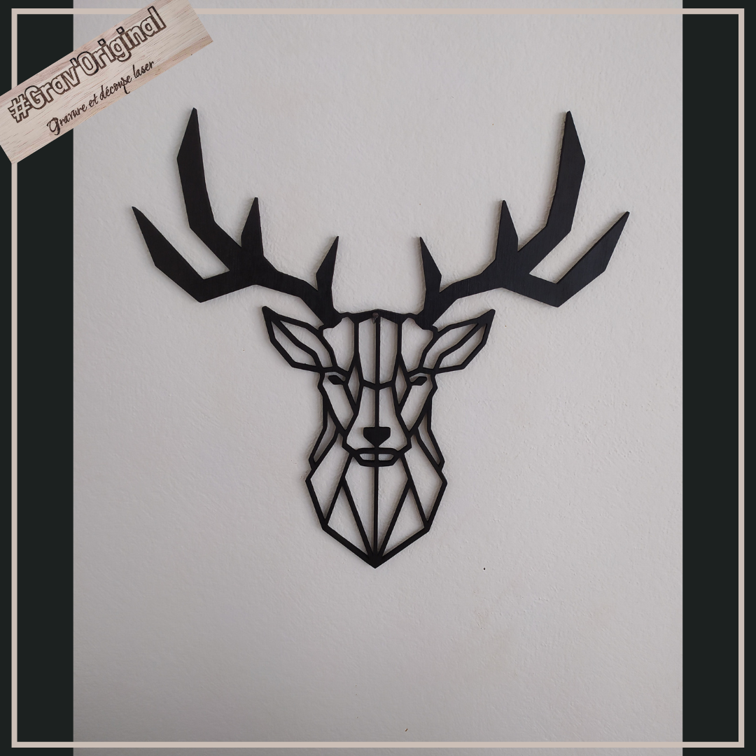 Cerf géométrique 