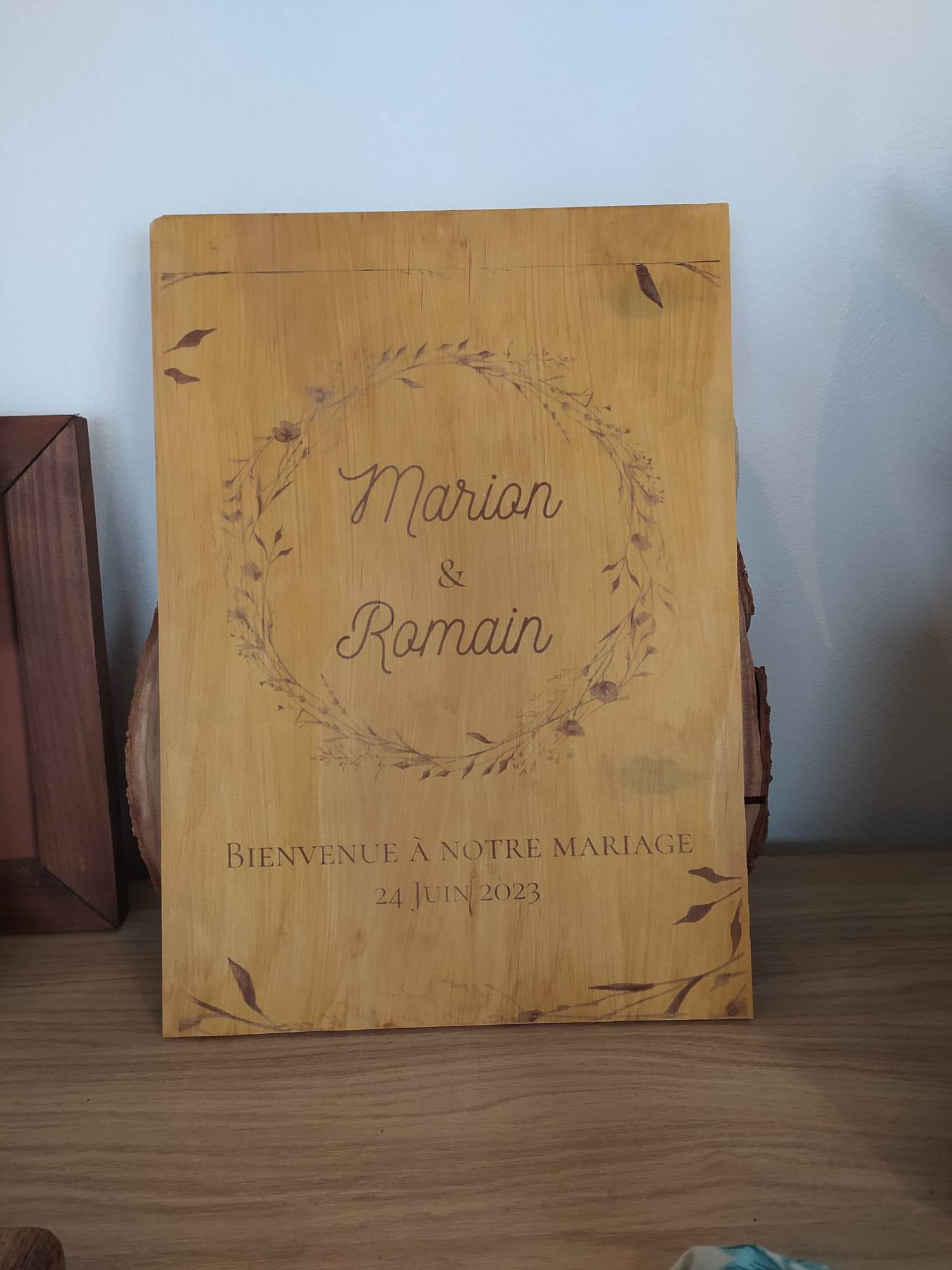 Panneau de bienvenue 