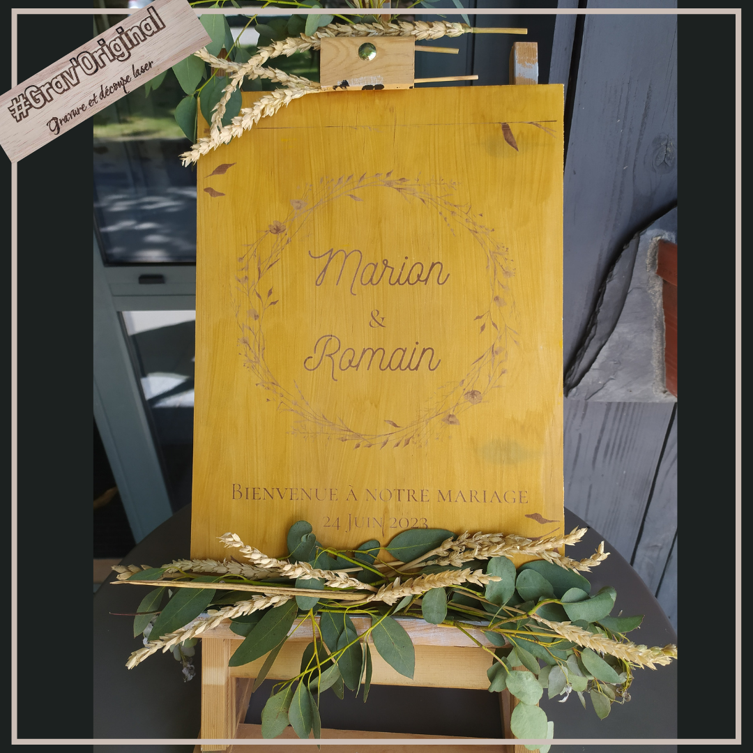 Panneau de bienvenue 