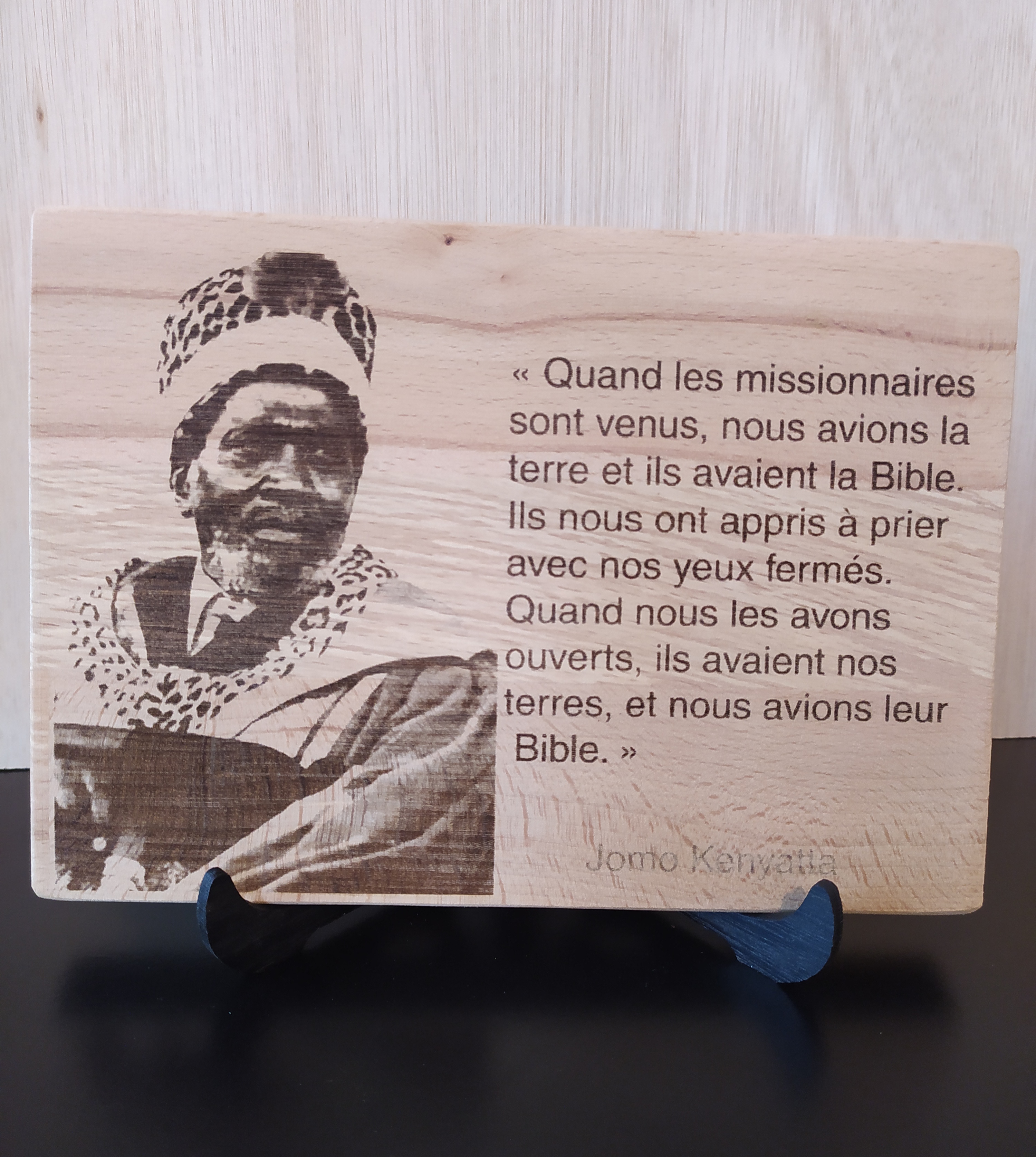 Gravure Jomo Kenyatta