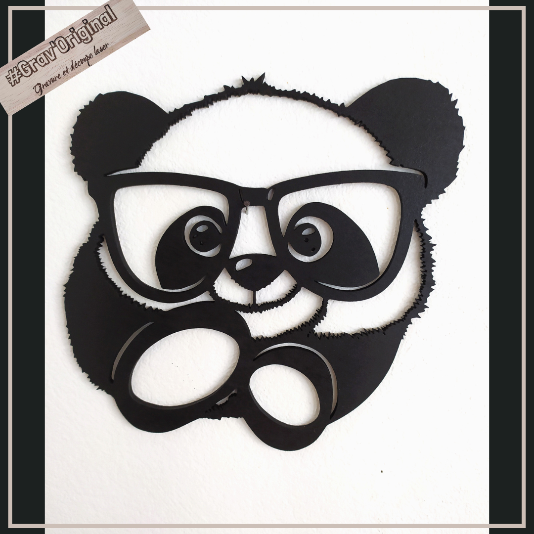 Panda en bois