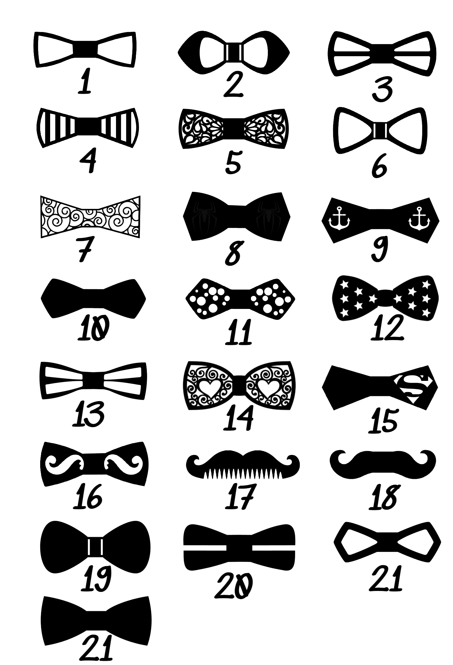 Noeud papillon en bois 1