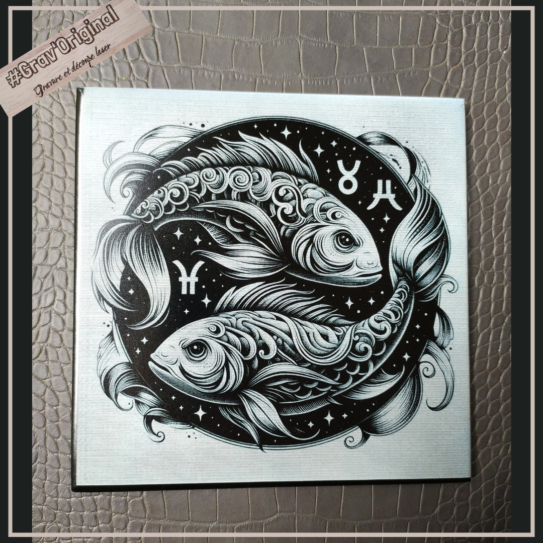 Signe astrologique/Signe du zodique (avec support)