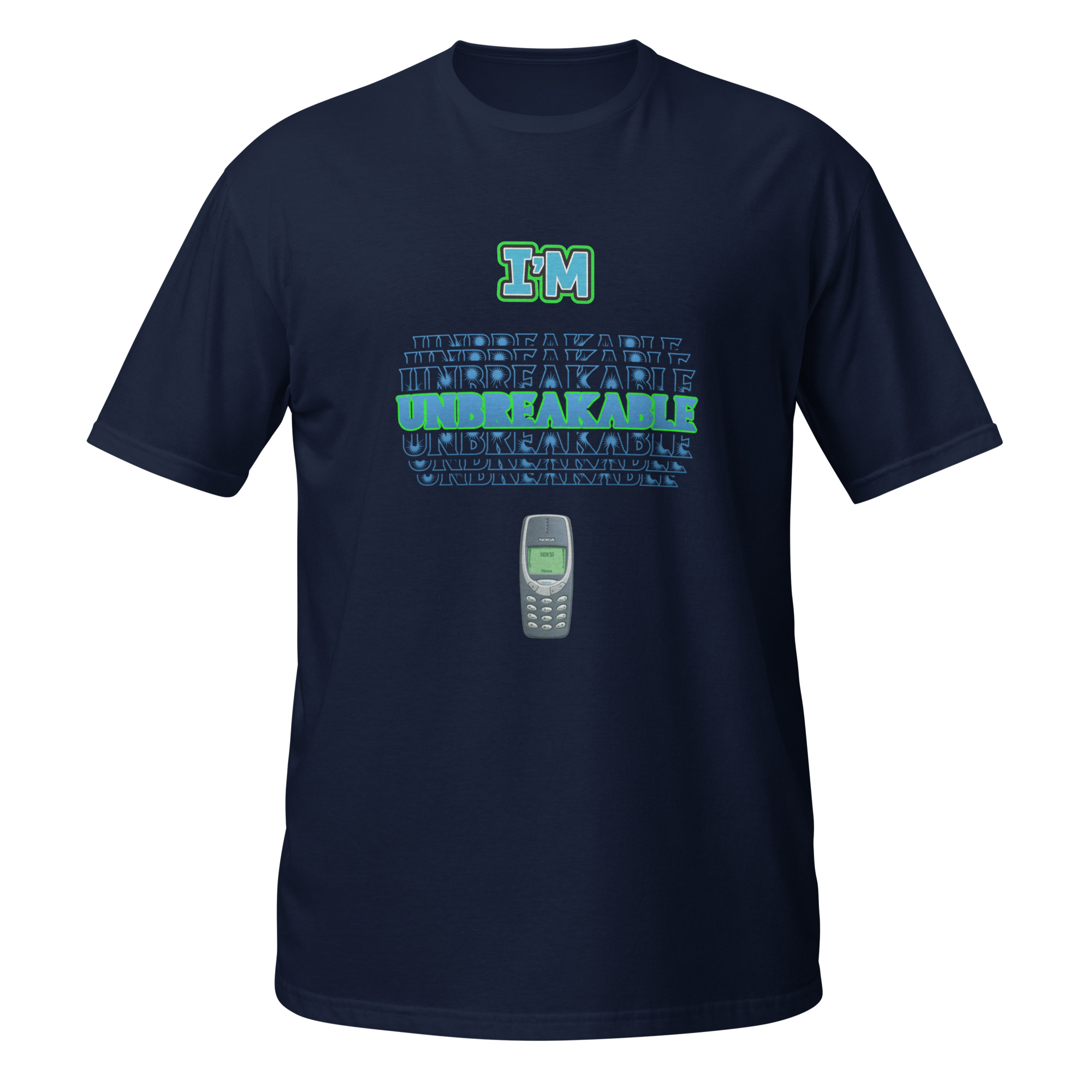 t-shirt Nokia 3310 - je suis incassable - i'm unbreakable