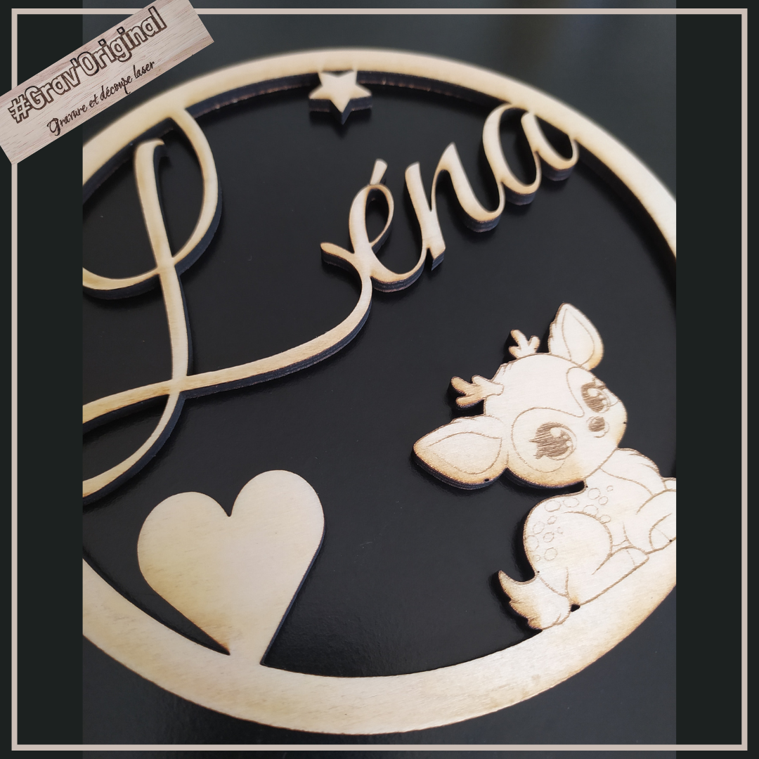 Décoration murale "prénom"