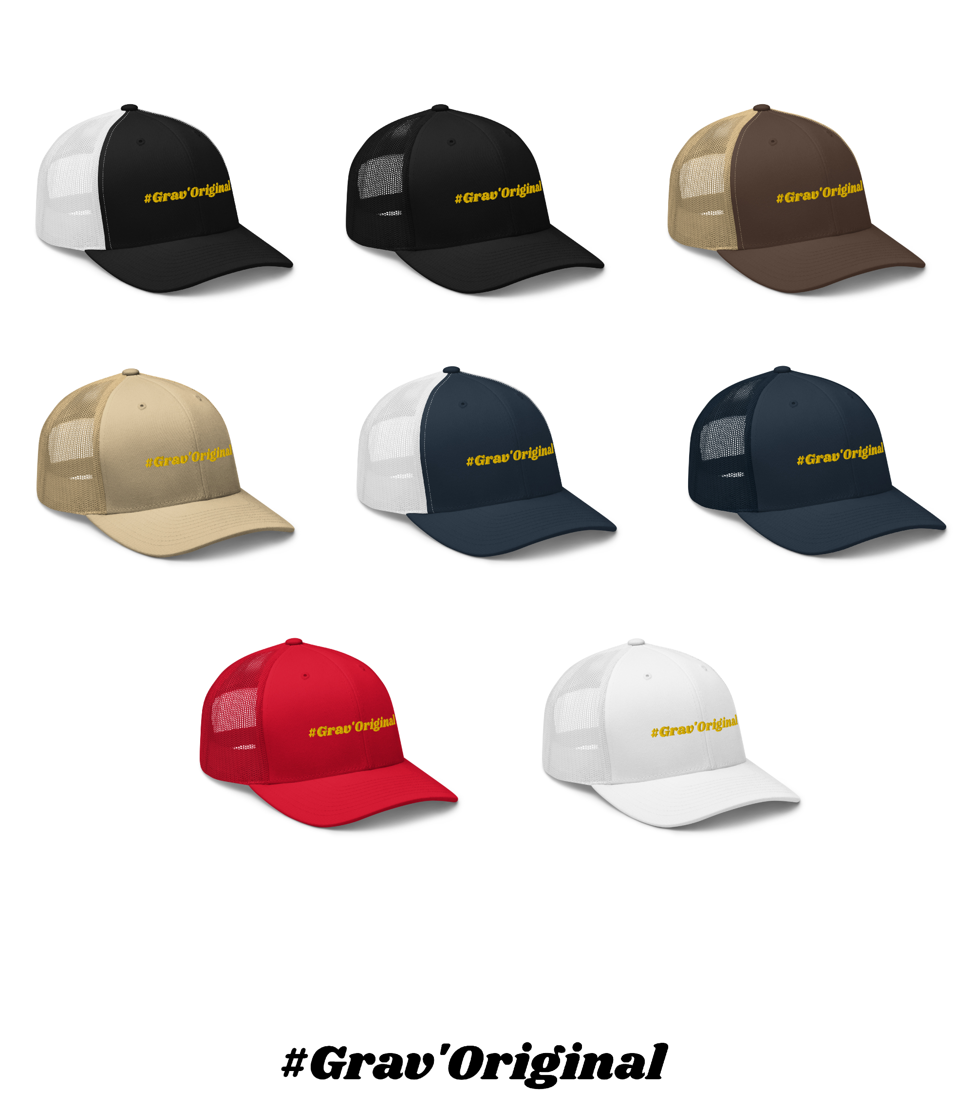 Casquette brodée personnalisable