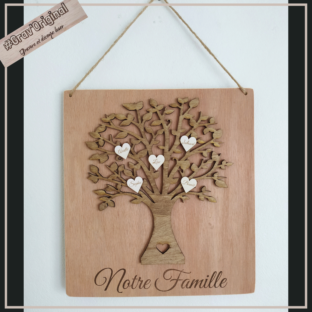 Arbre de vie généalogique