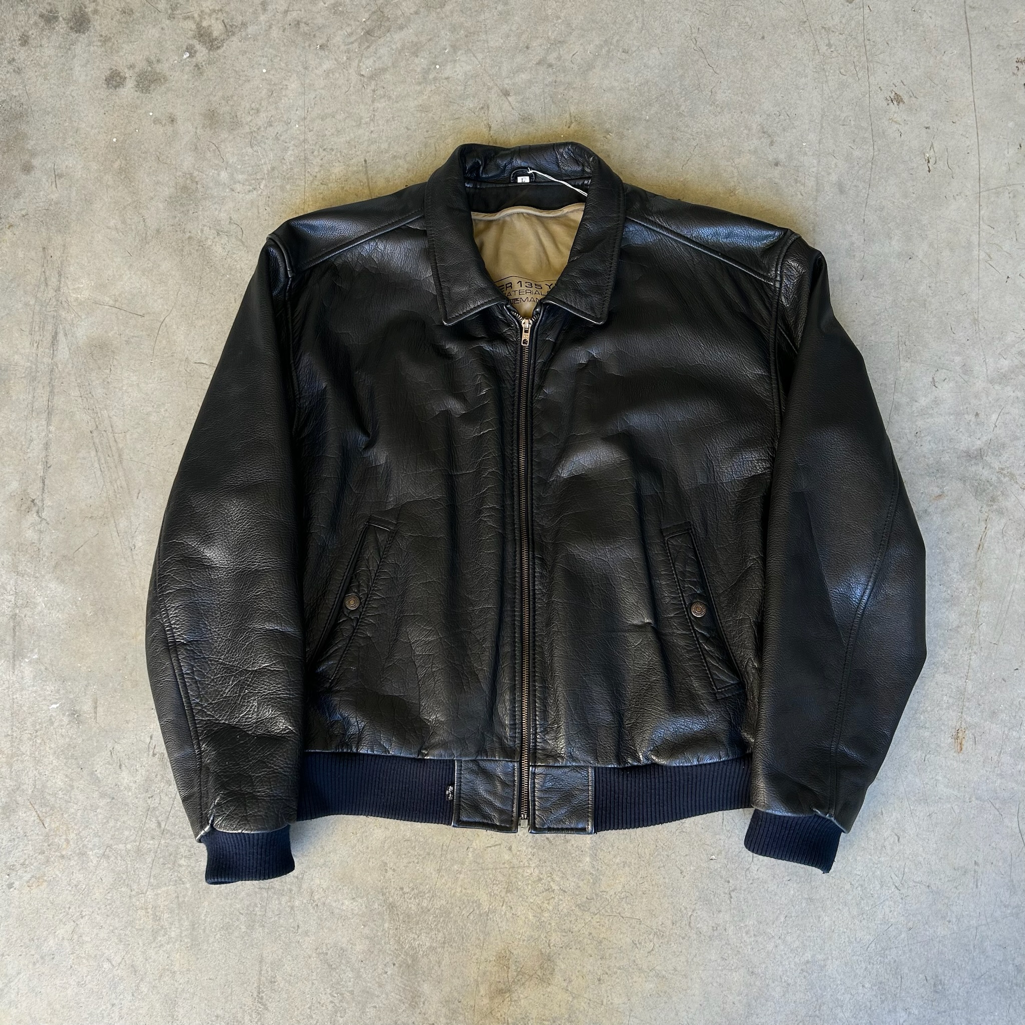 Levi's Leather Jacket Made in Korea (XL)