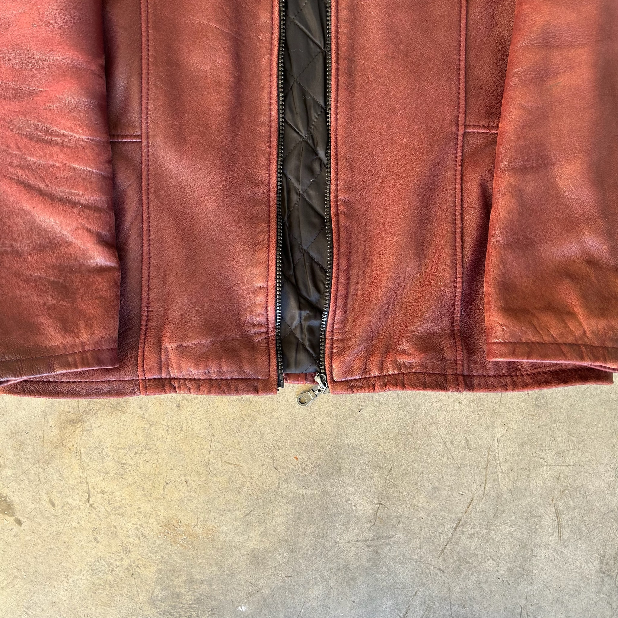 Leather Jacket made in Italy (L) W