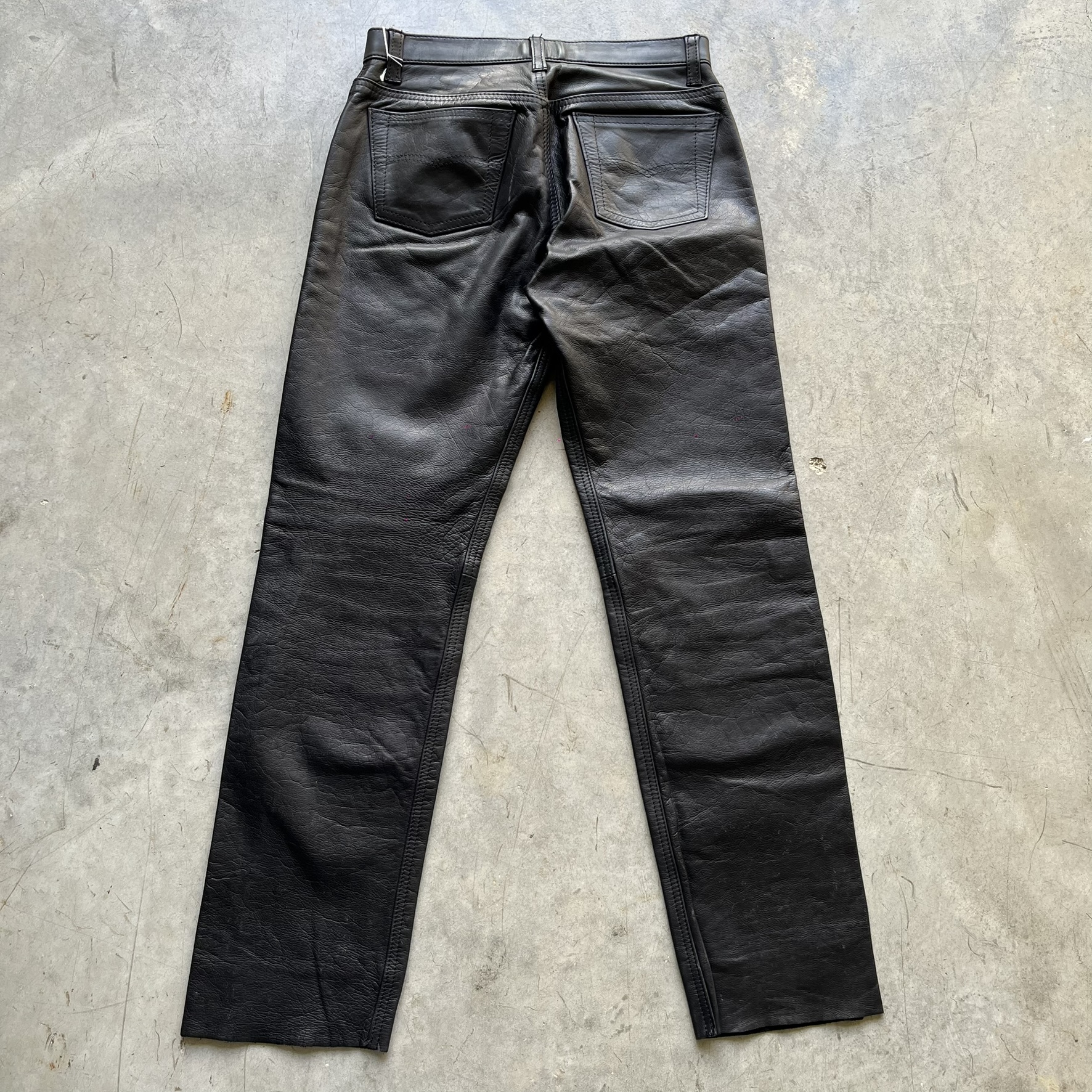 Vintage Leather Pants (IT46)