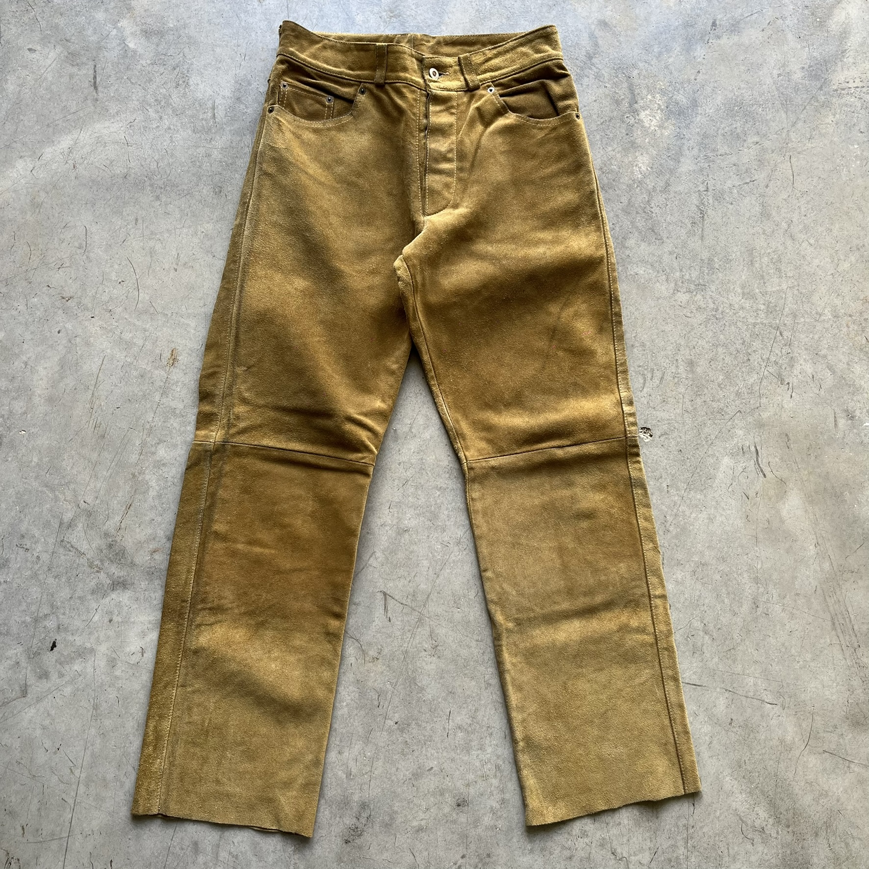 Vintage Leather Pants (W32)