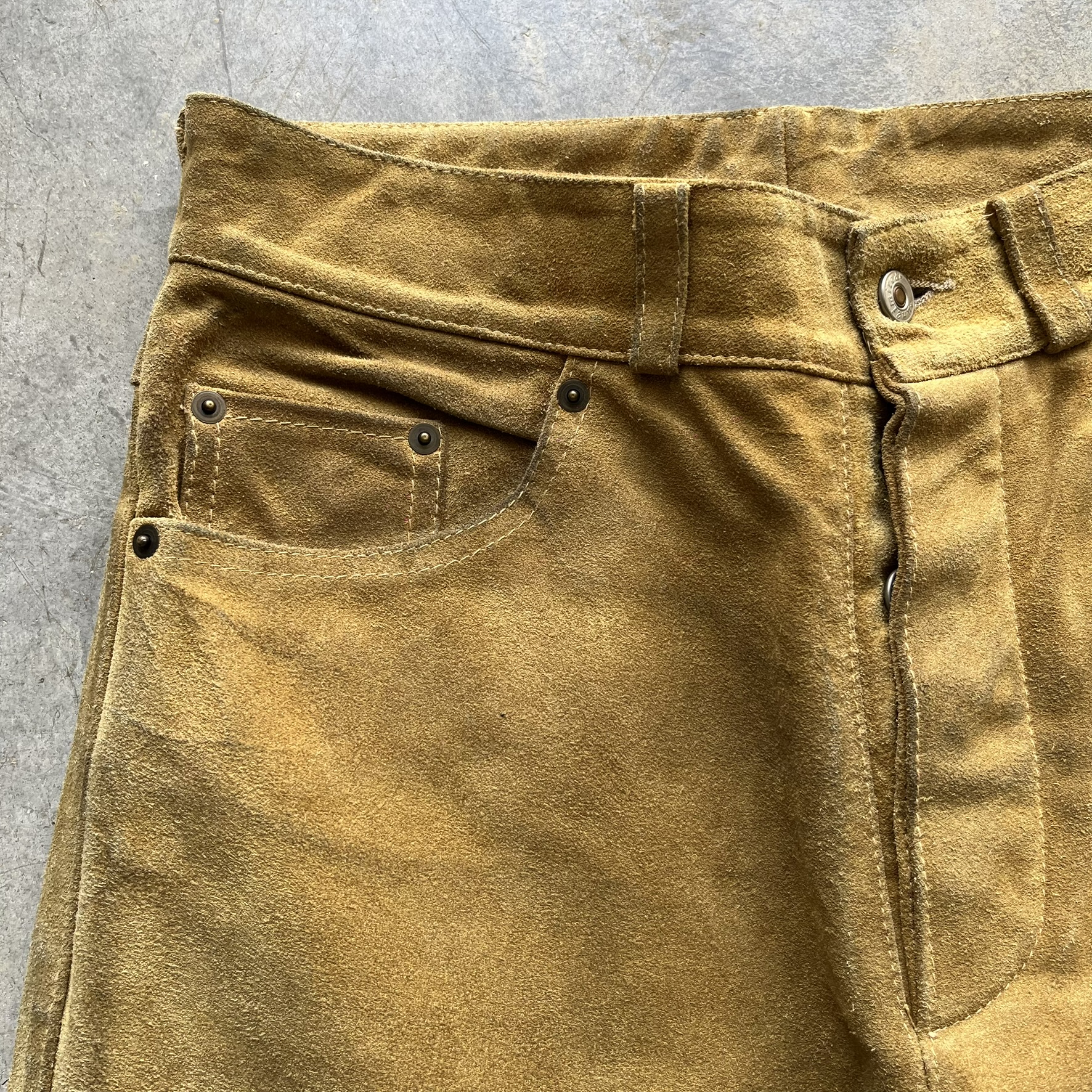 Vintage Leather Pants (W32)