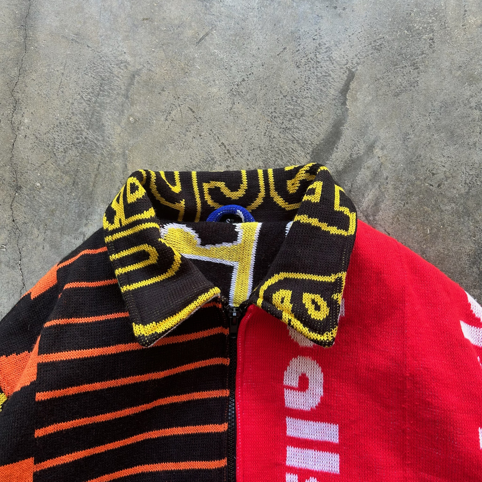 Vintage soccer scarf Jacket (S)