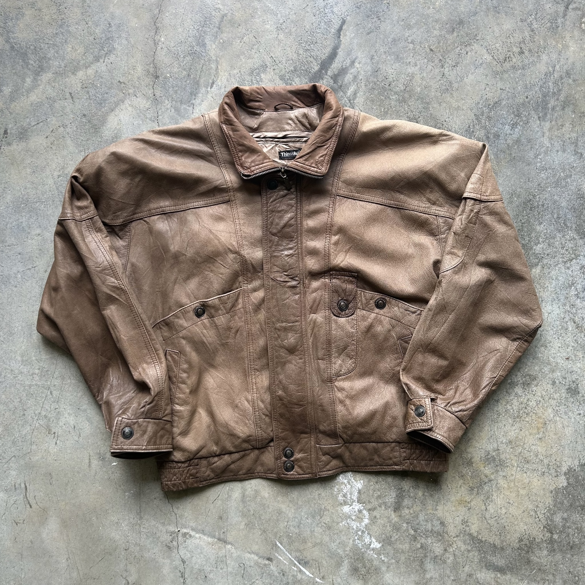 Vintage Leather Jacket (M)