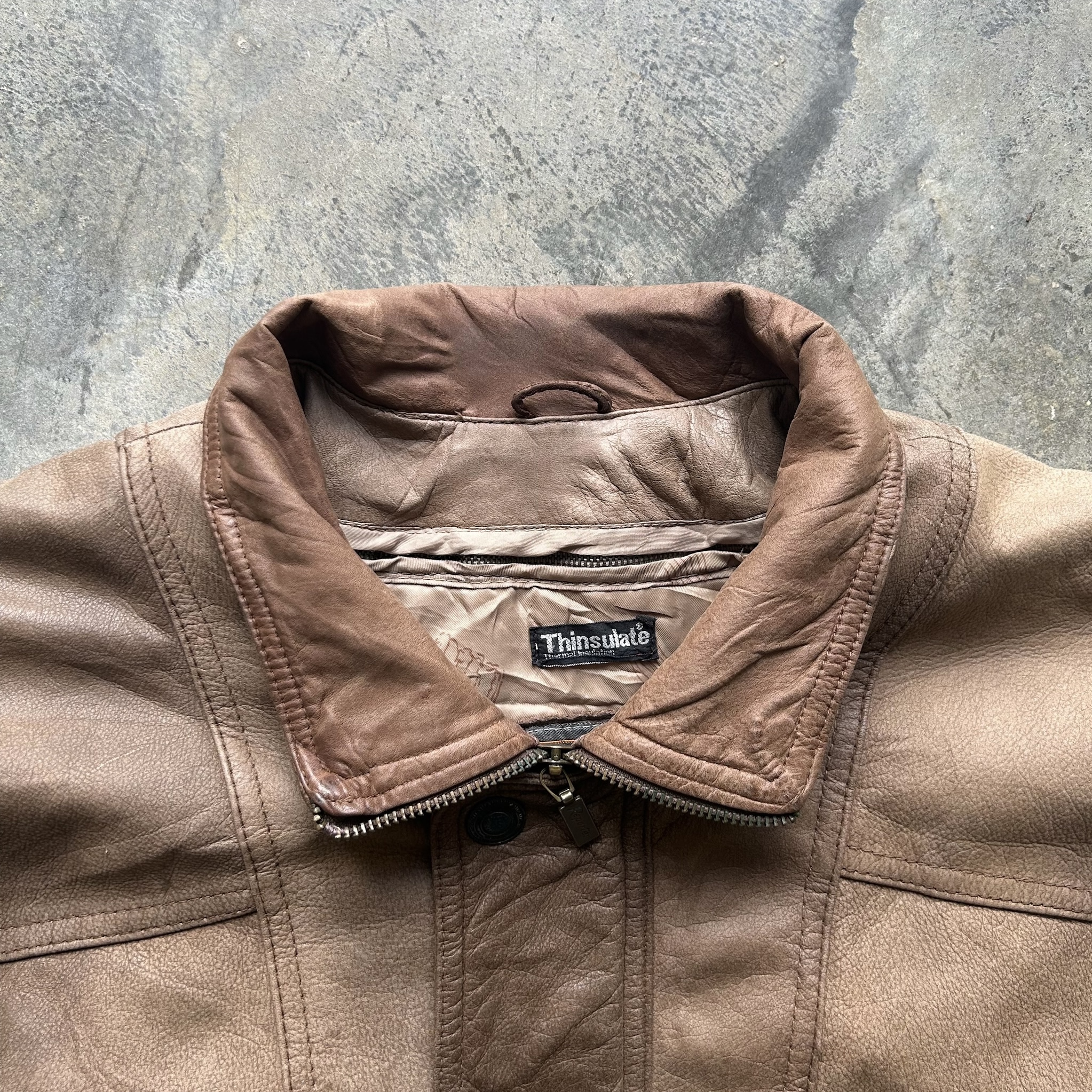 Vintage Leather Jacket (M)