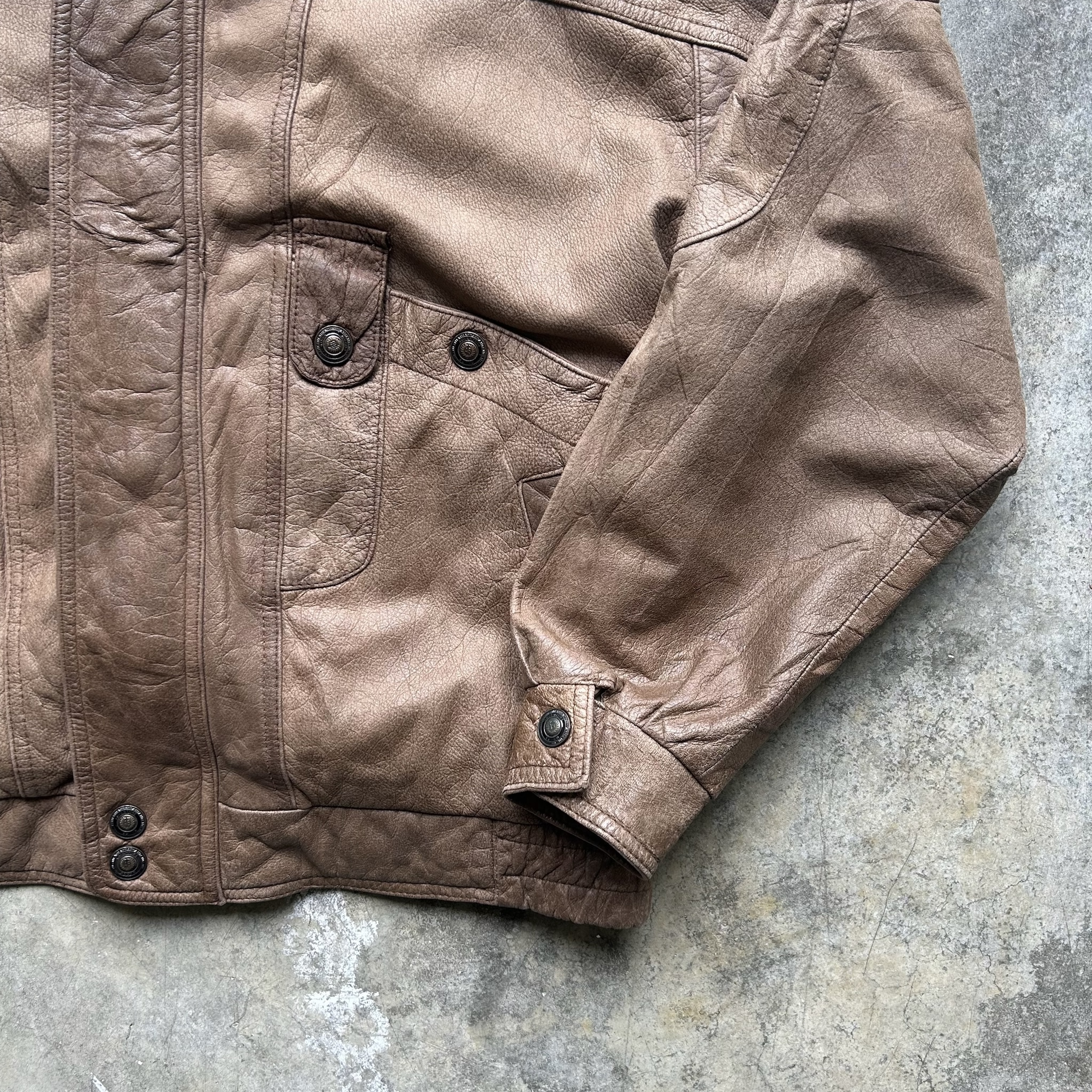 Vintage Leather Jacket (M)