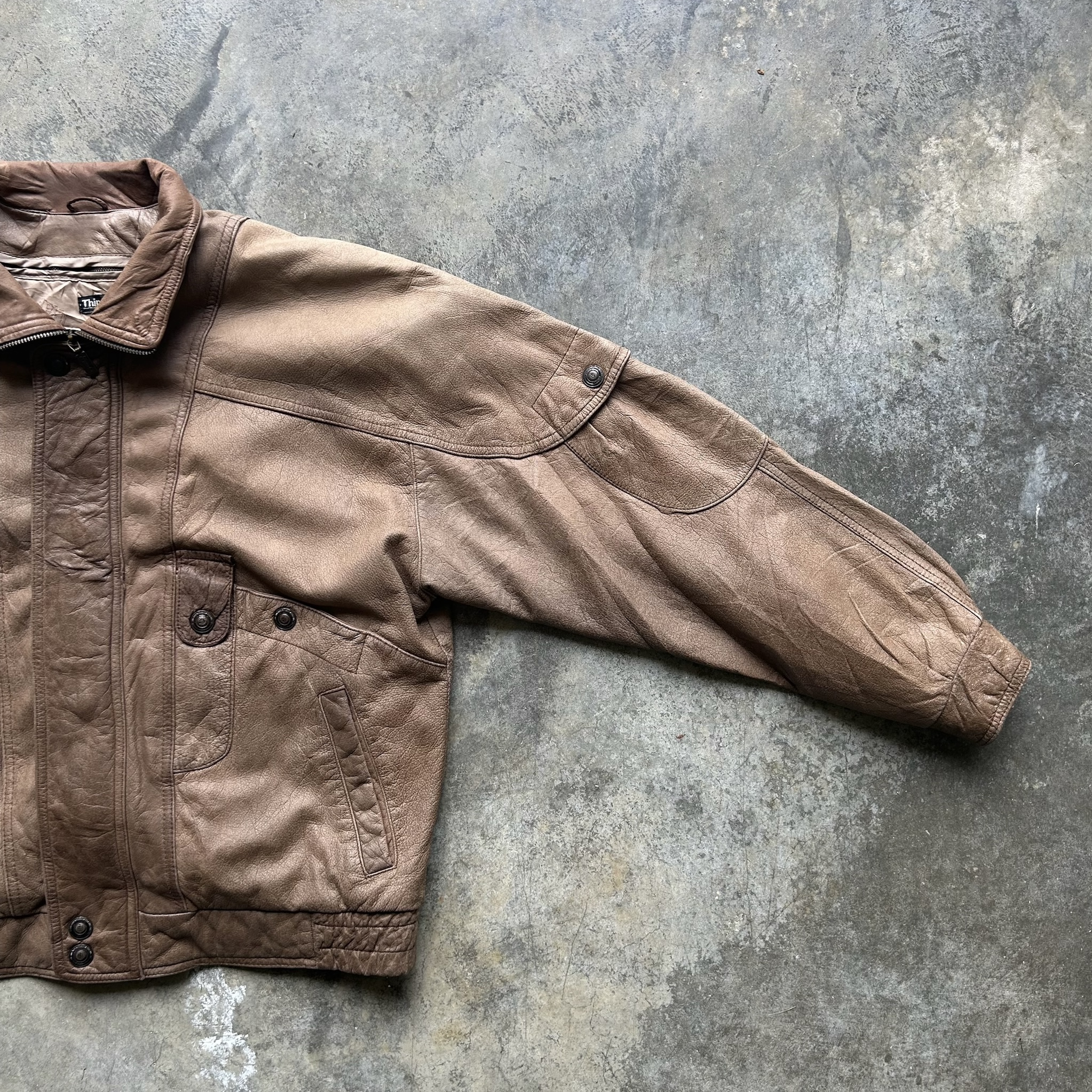 Vintage Leather Jacket (M)