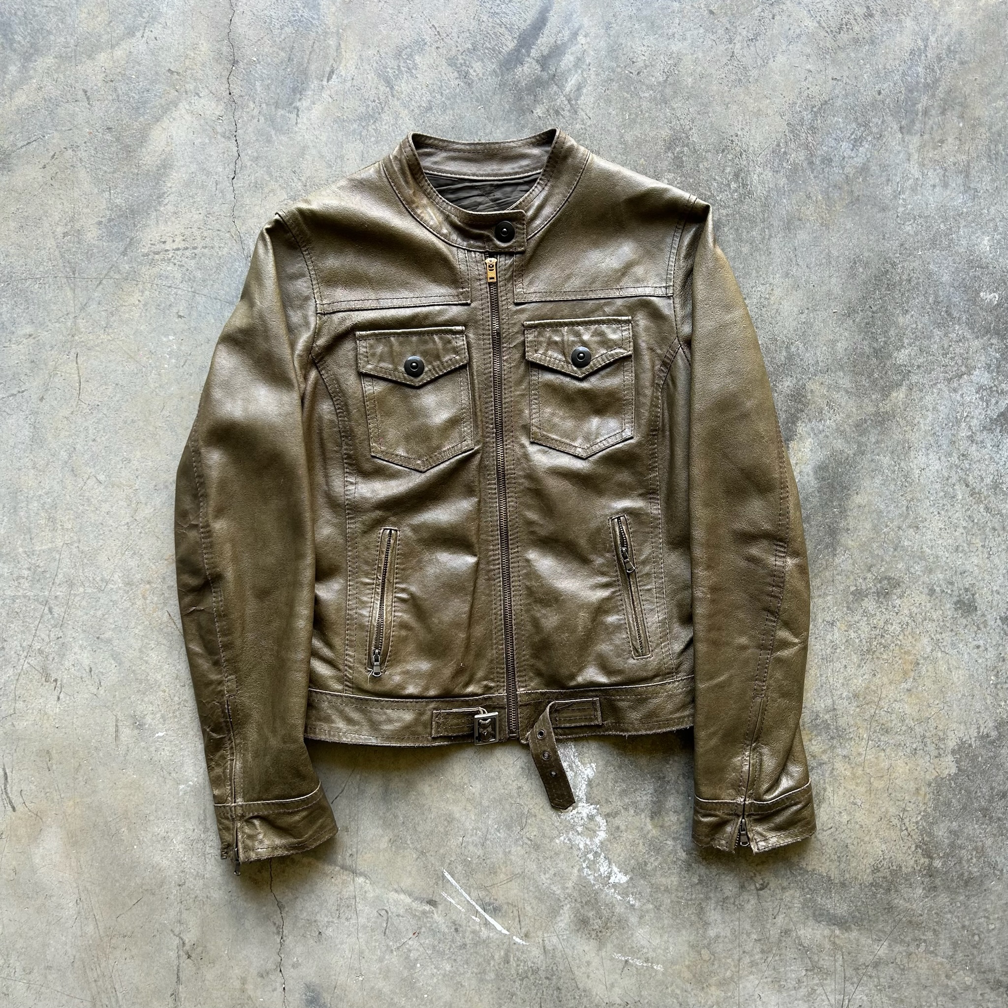 VIntage Leather Jacket (L)
