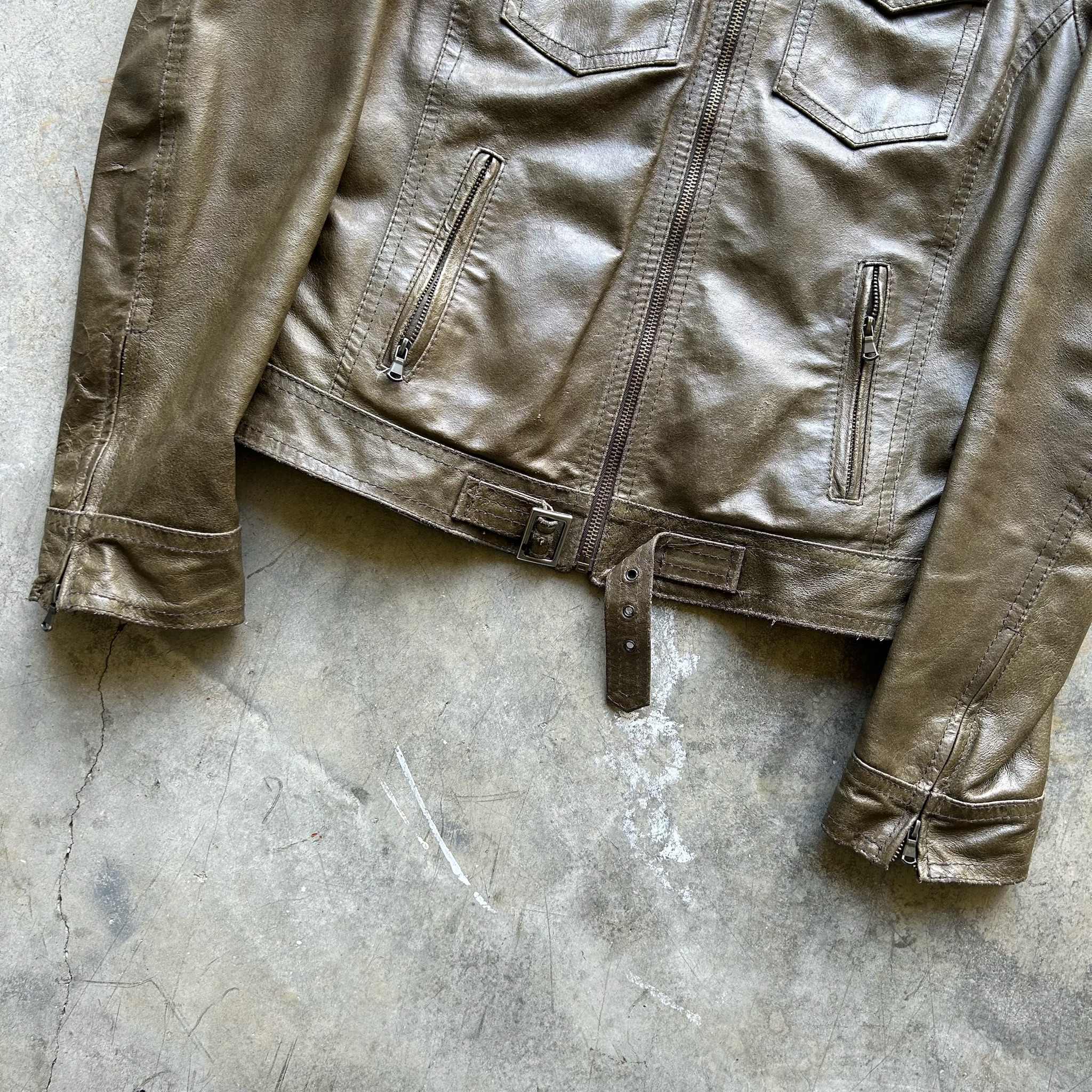 VIntage Leather Jacket (L)