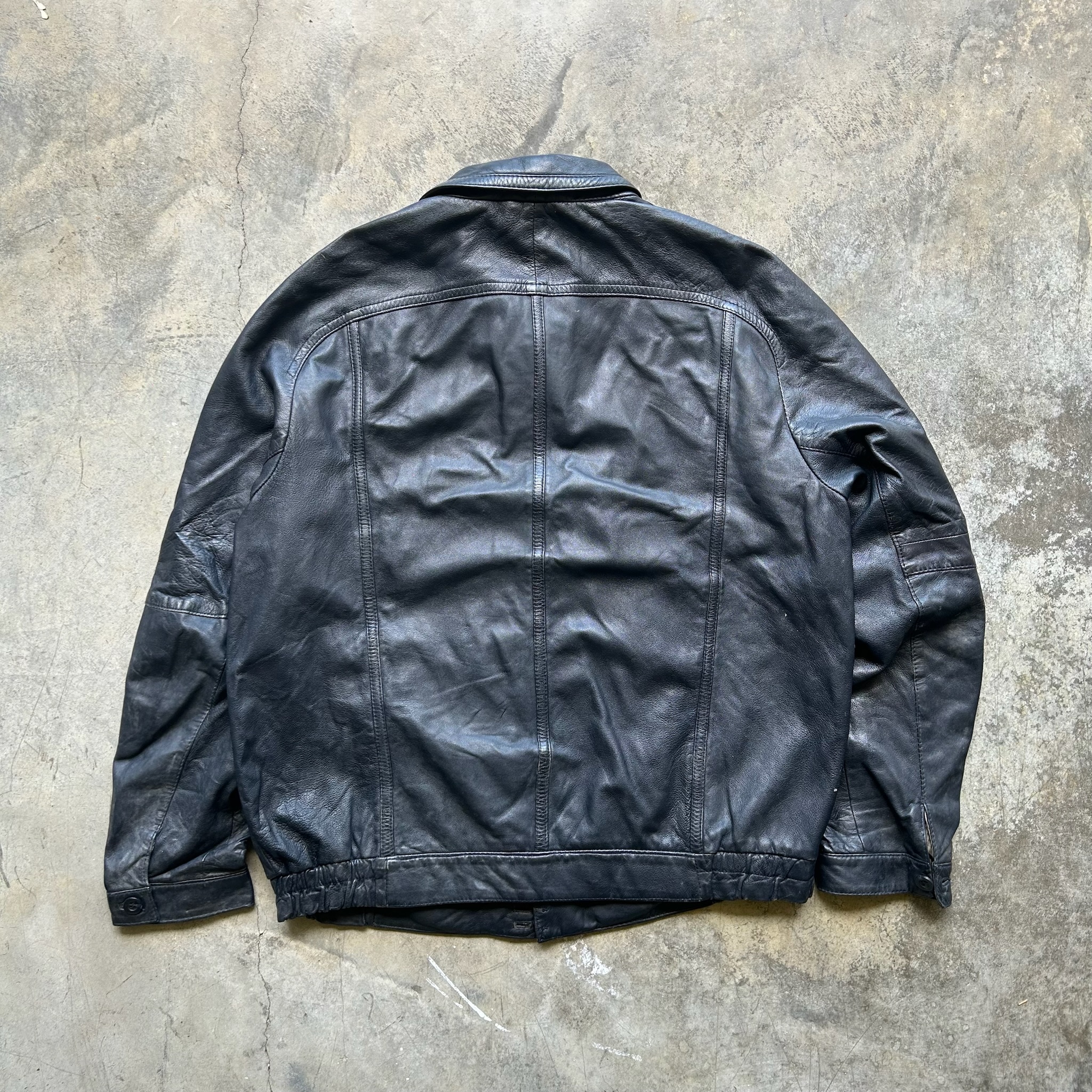 Vintage Leather Jacket (XL)