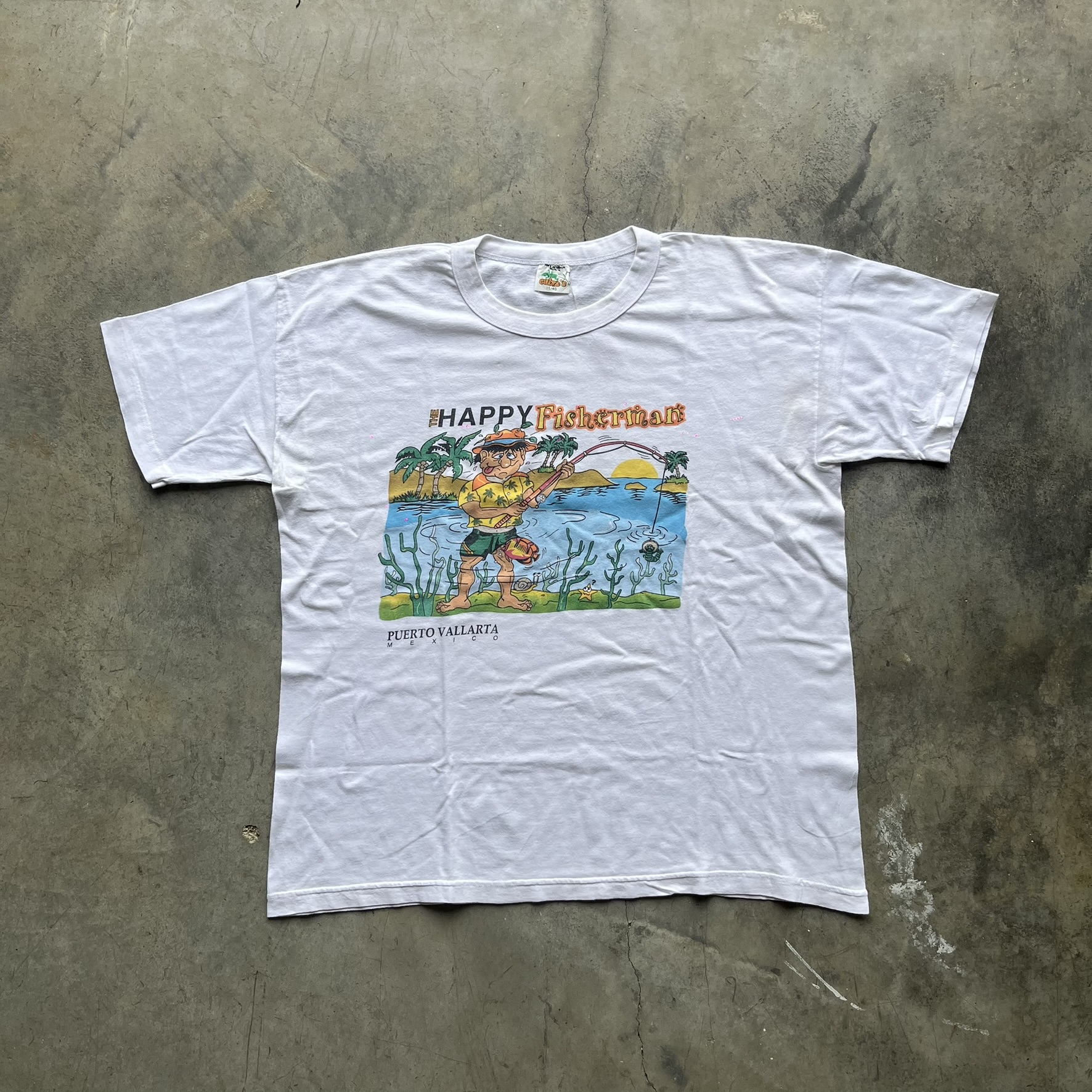 Vintage Graphic Tee (L)