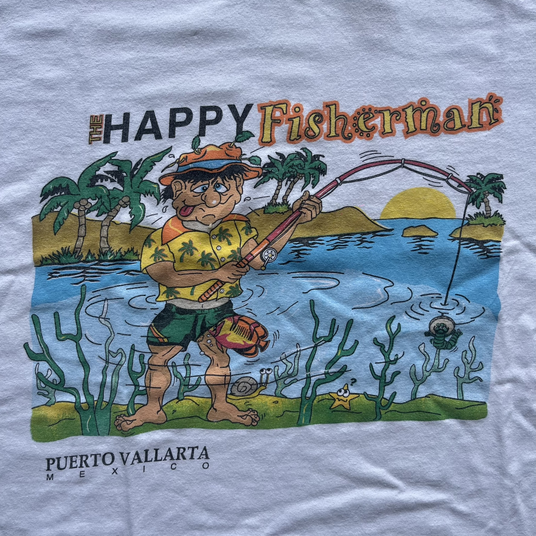 Vintage Graphic Tee (L)