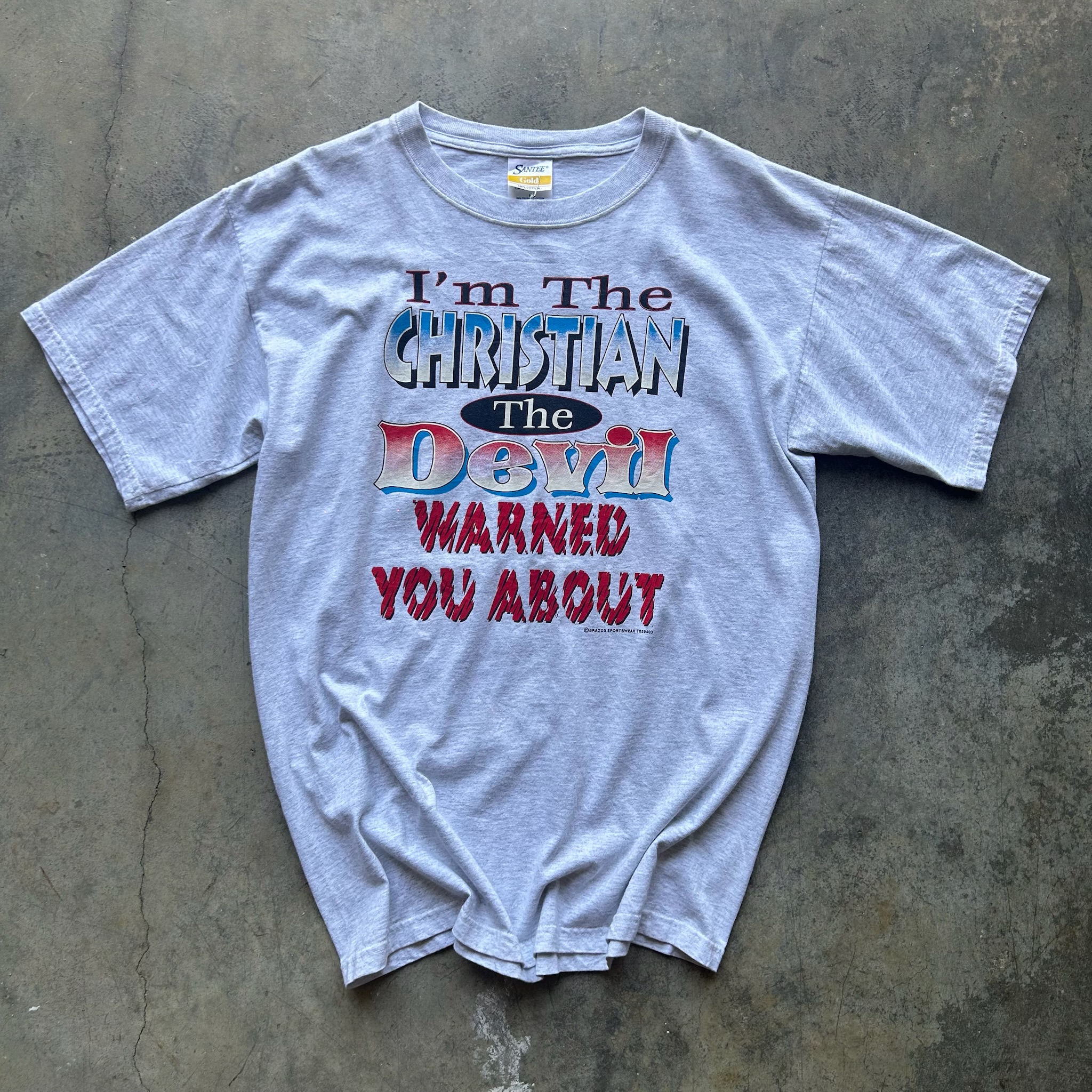 Vintage Graphic Tee (L)