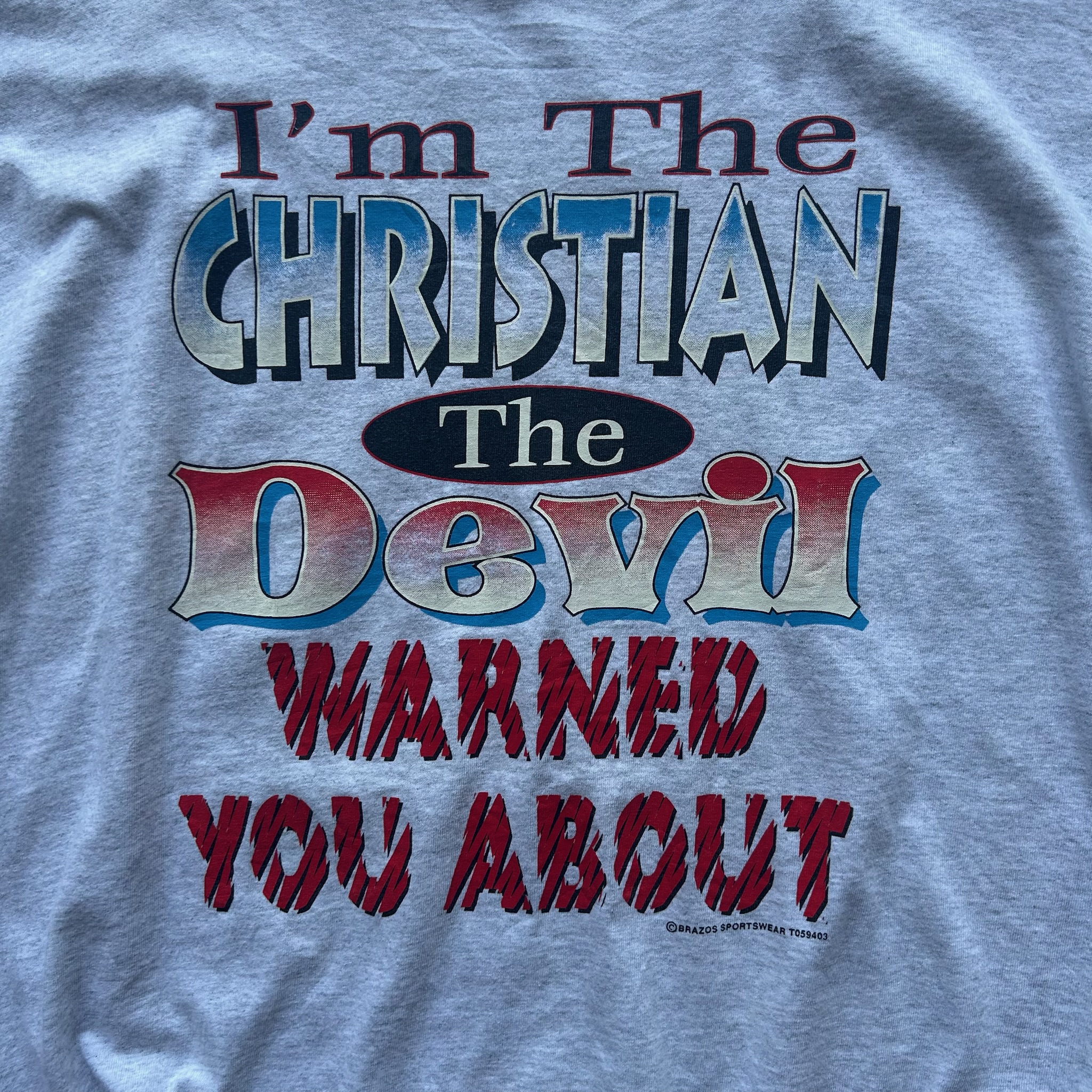 Vintage Graphic Tee (L)