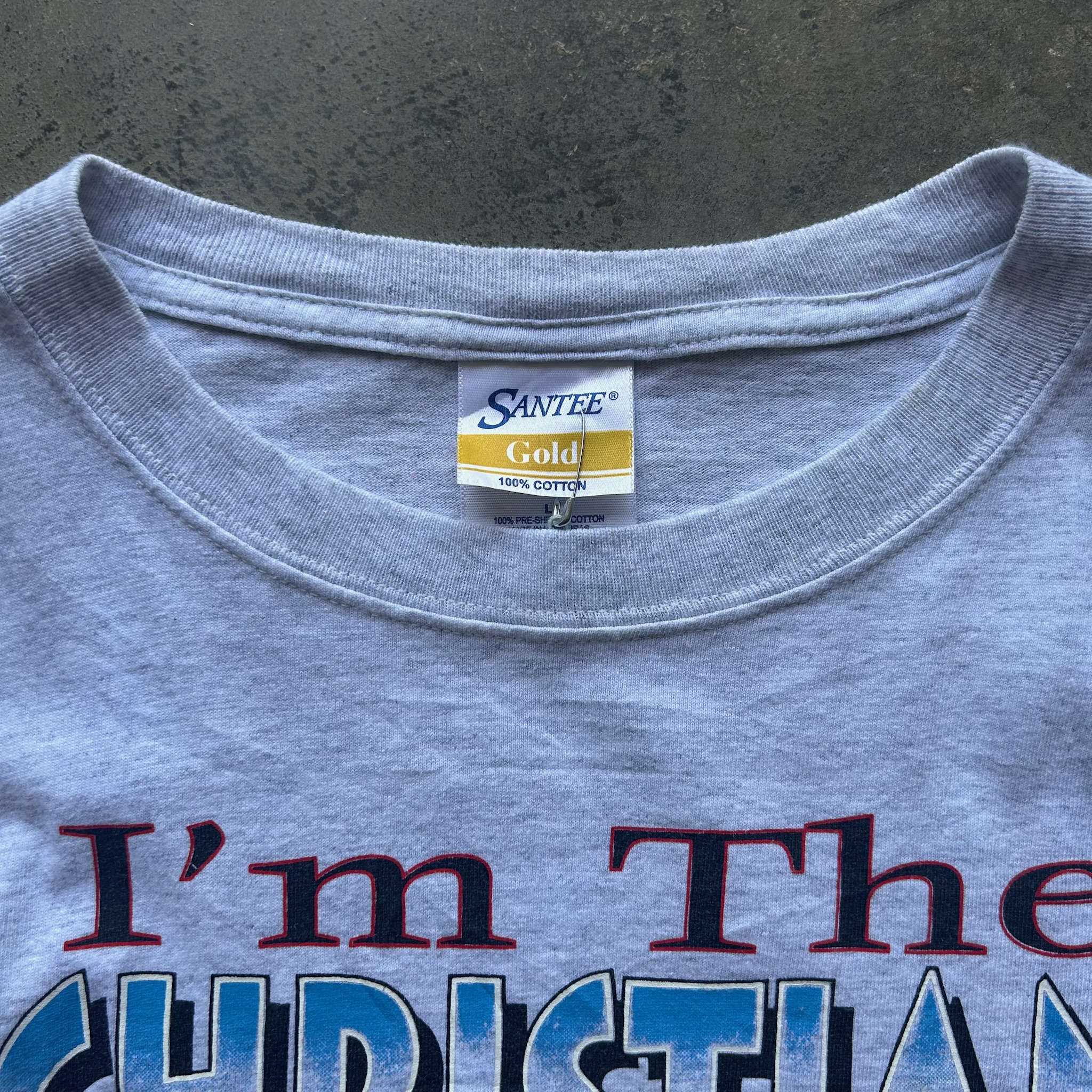 Vintage Graphic Tee (L)
