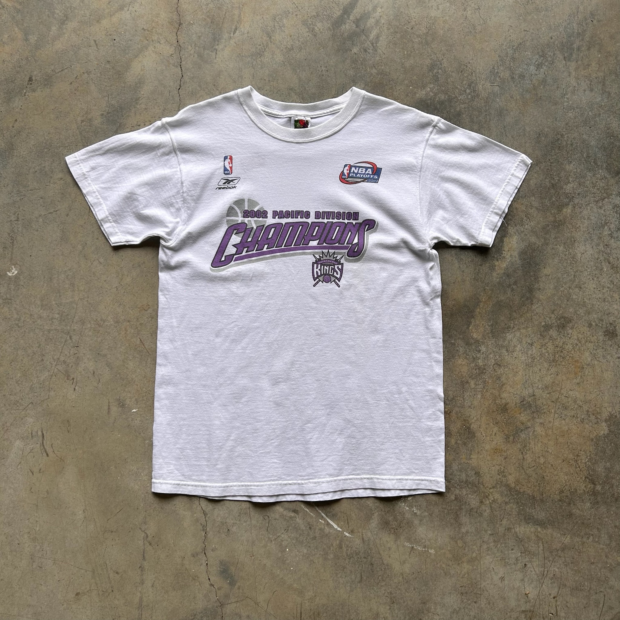 Sacramento Kings Pacific Divison Champions '02 Tee (M)