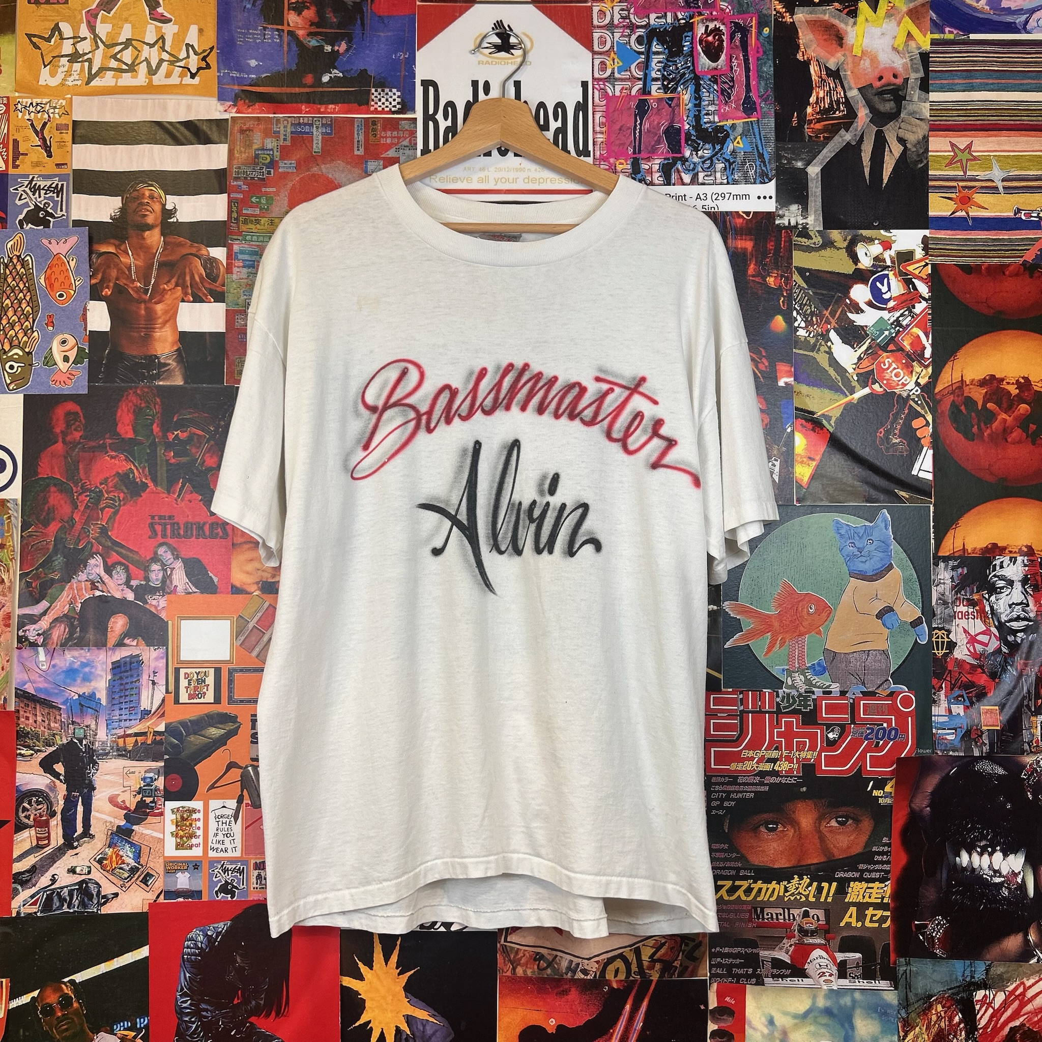 Vintage Single stitch Tee made in USA (XL)