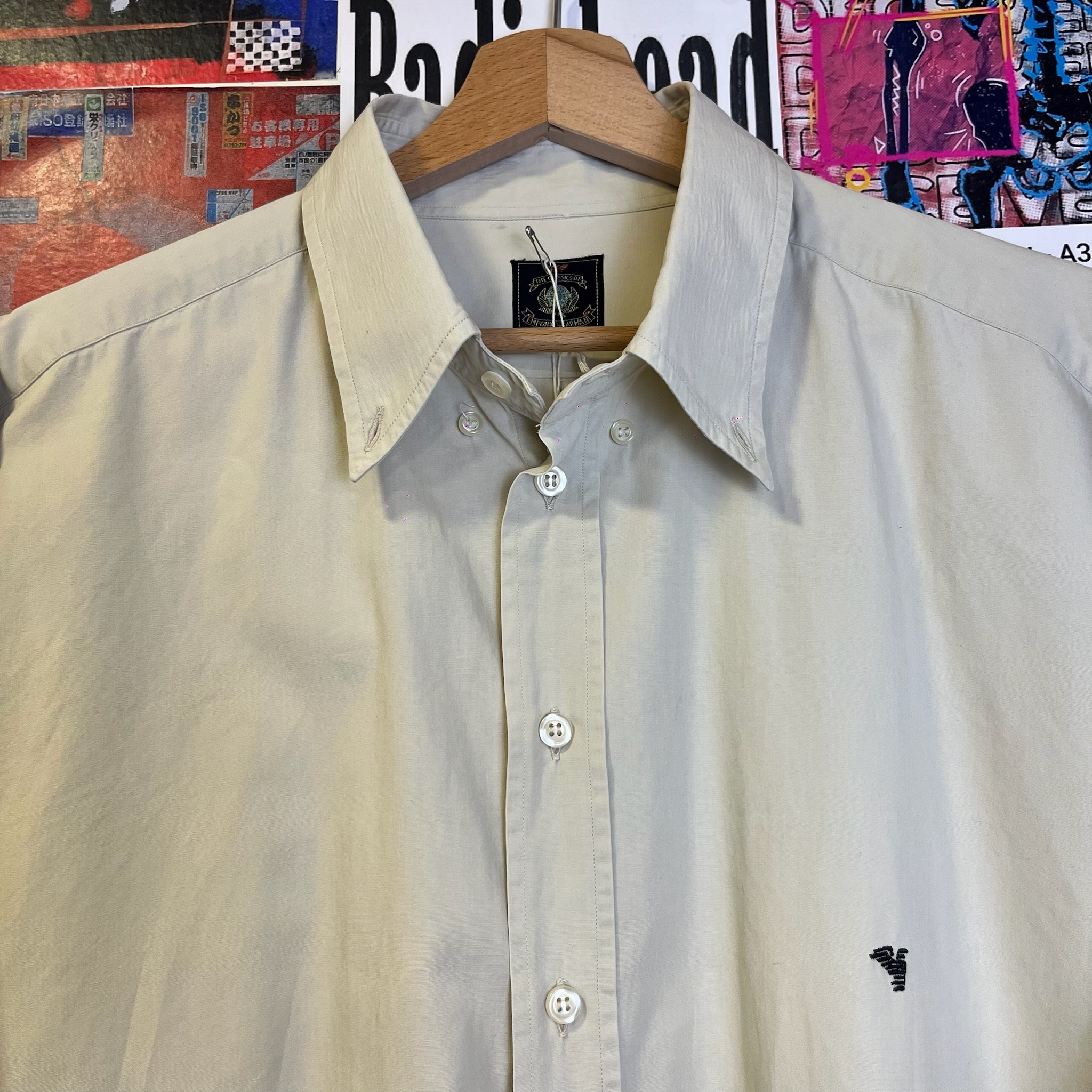 Vintage Armany Shirt (XL)