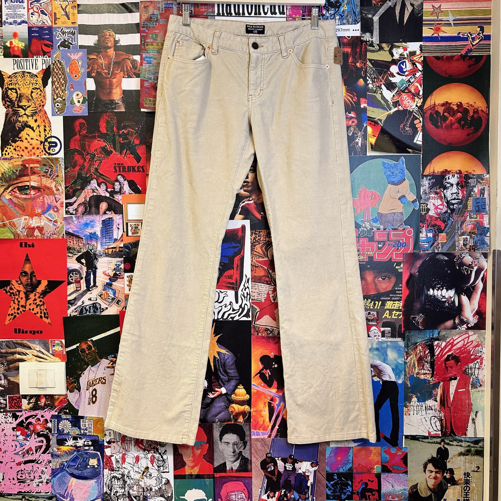 Vintage Ralph Lauren Corduroy Bootcut Pants (W32)