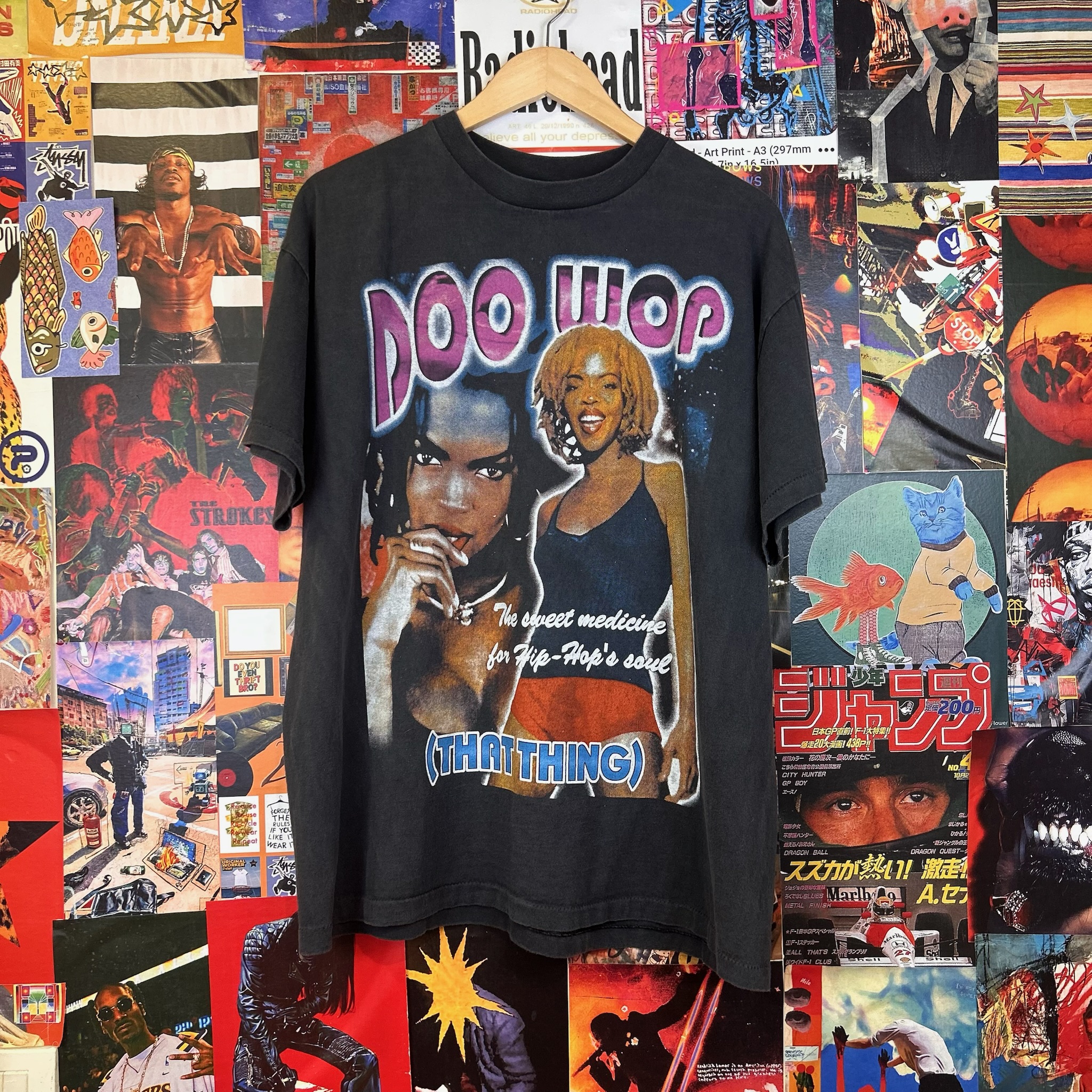Vintage Doo Wop Single stitch Tee made in USA (L)
