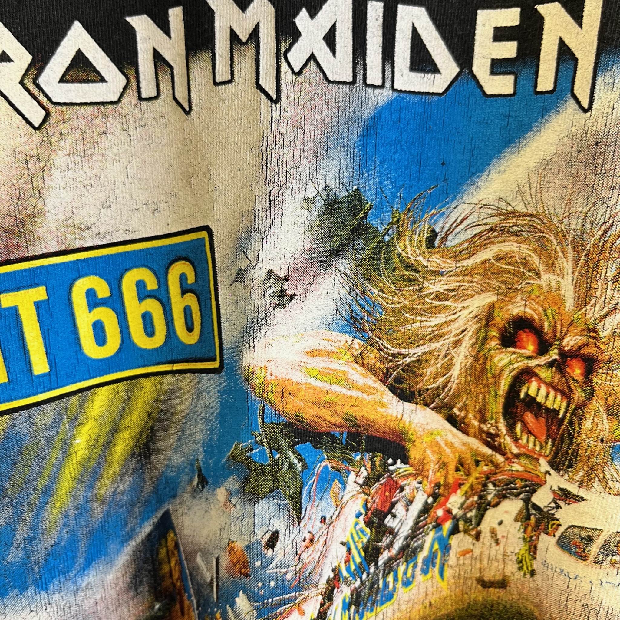 Vintage Iron Maiden Graphic Tee (L)