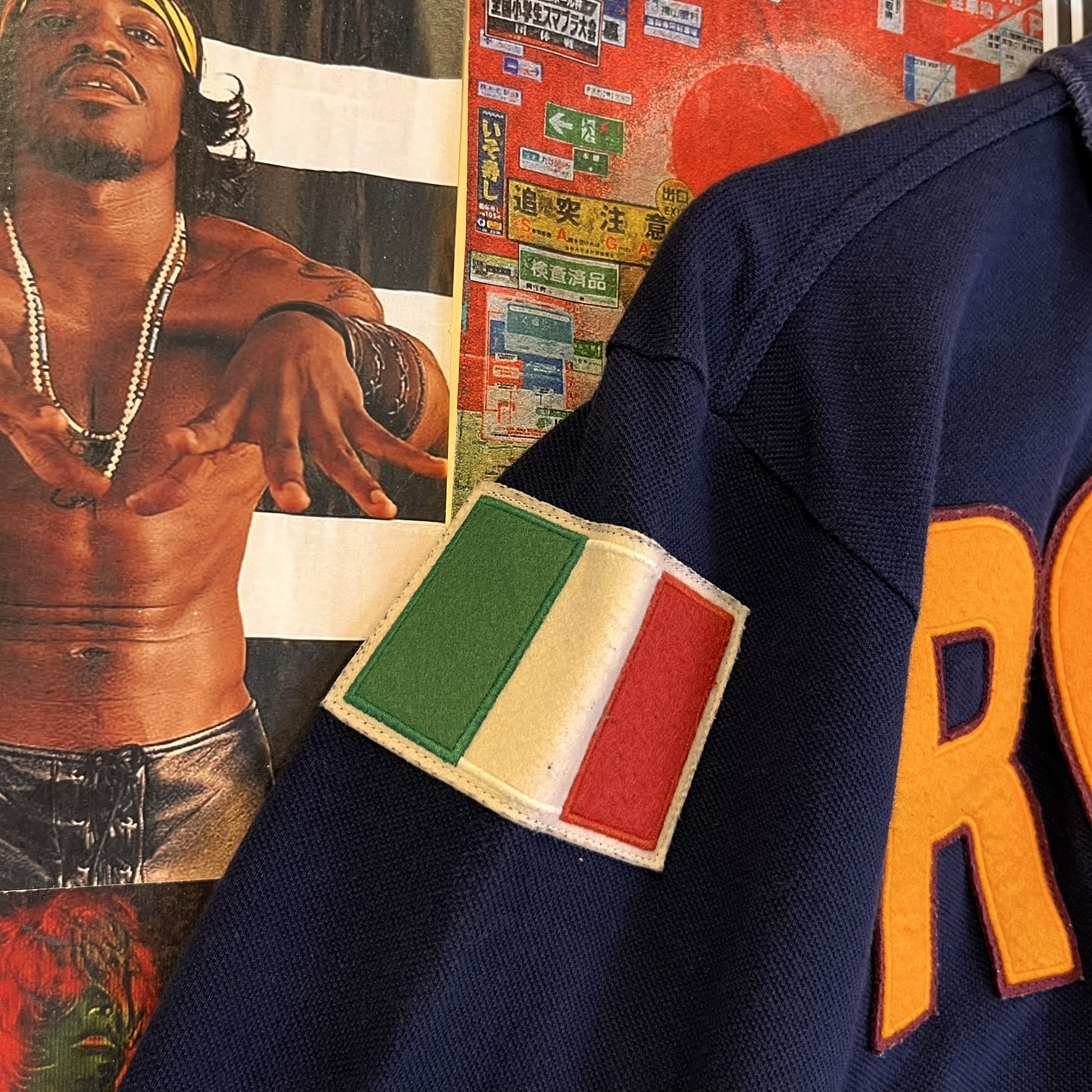 Vintage AS Roma Polo (M)