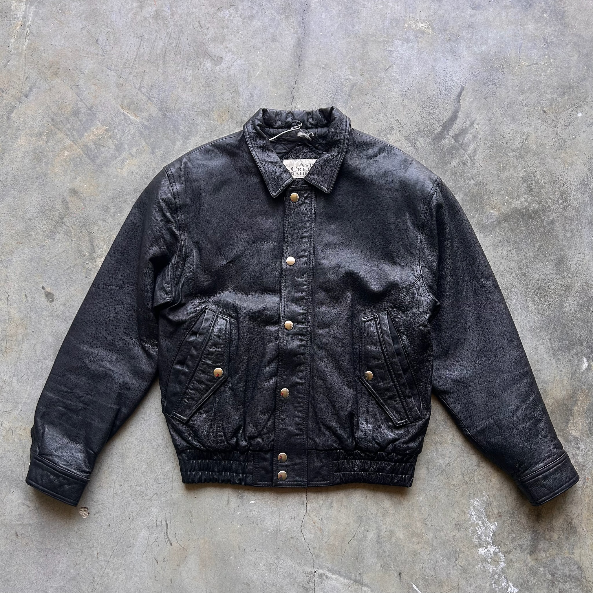 Vintage Leather Jacket (L)