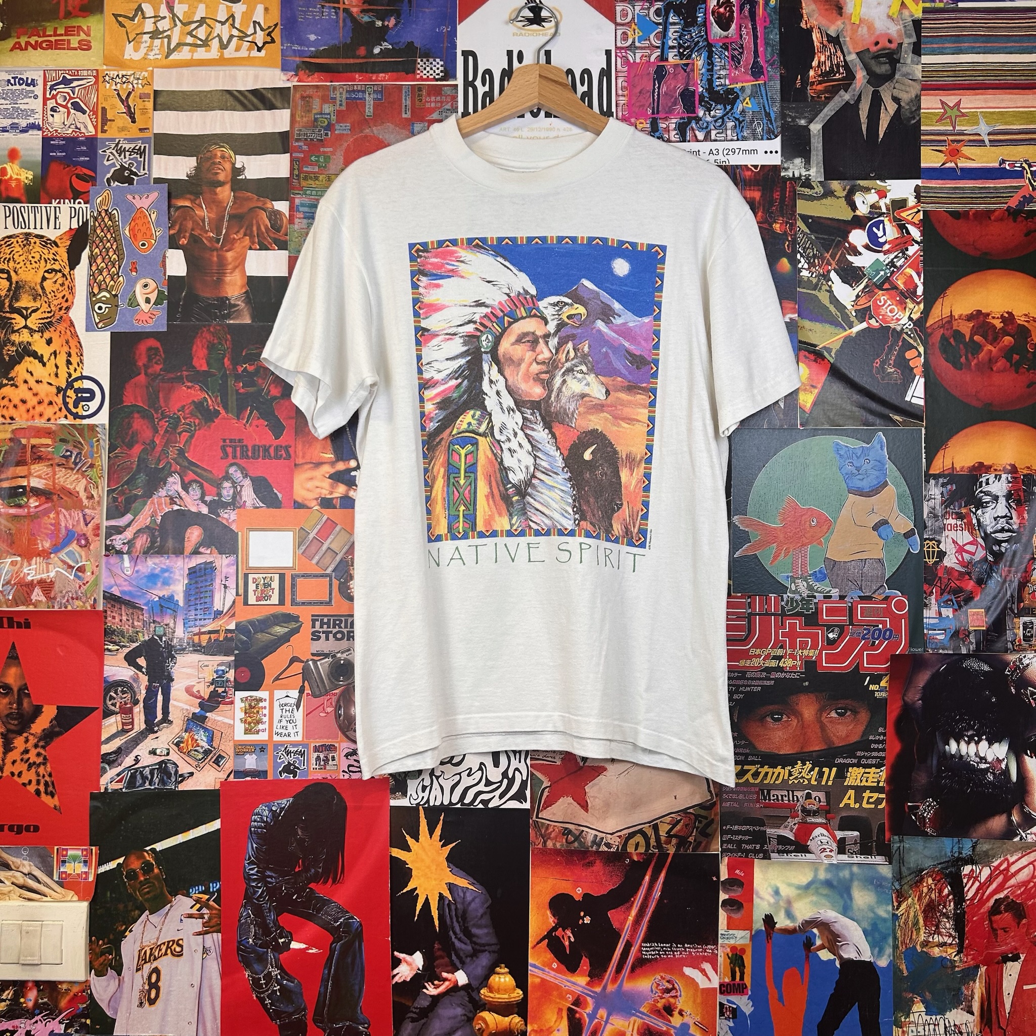 Vintage Single stitch Tee made in USA (M)