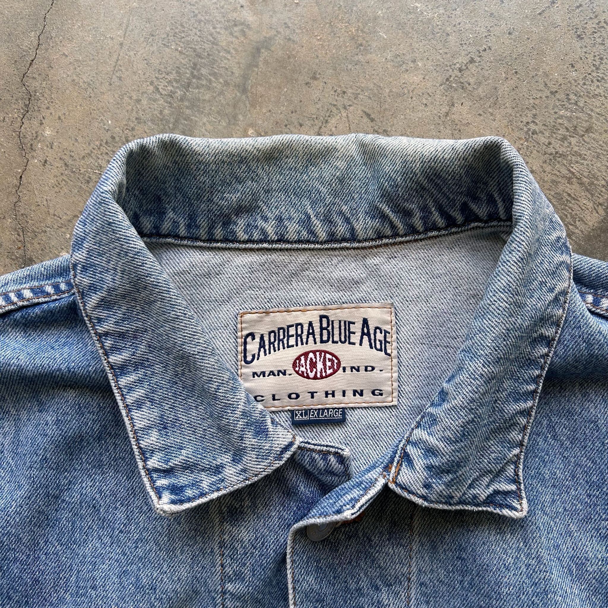 Carrera Denim Jacket made in Italy (XL)