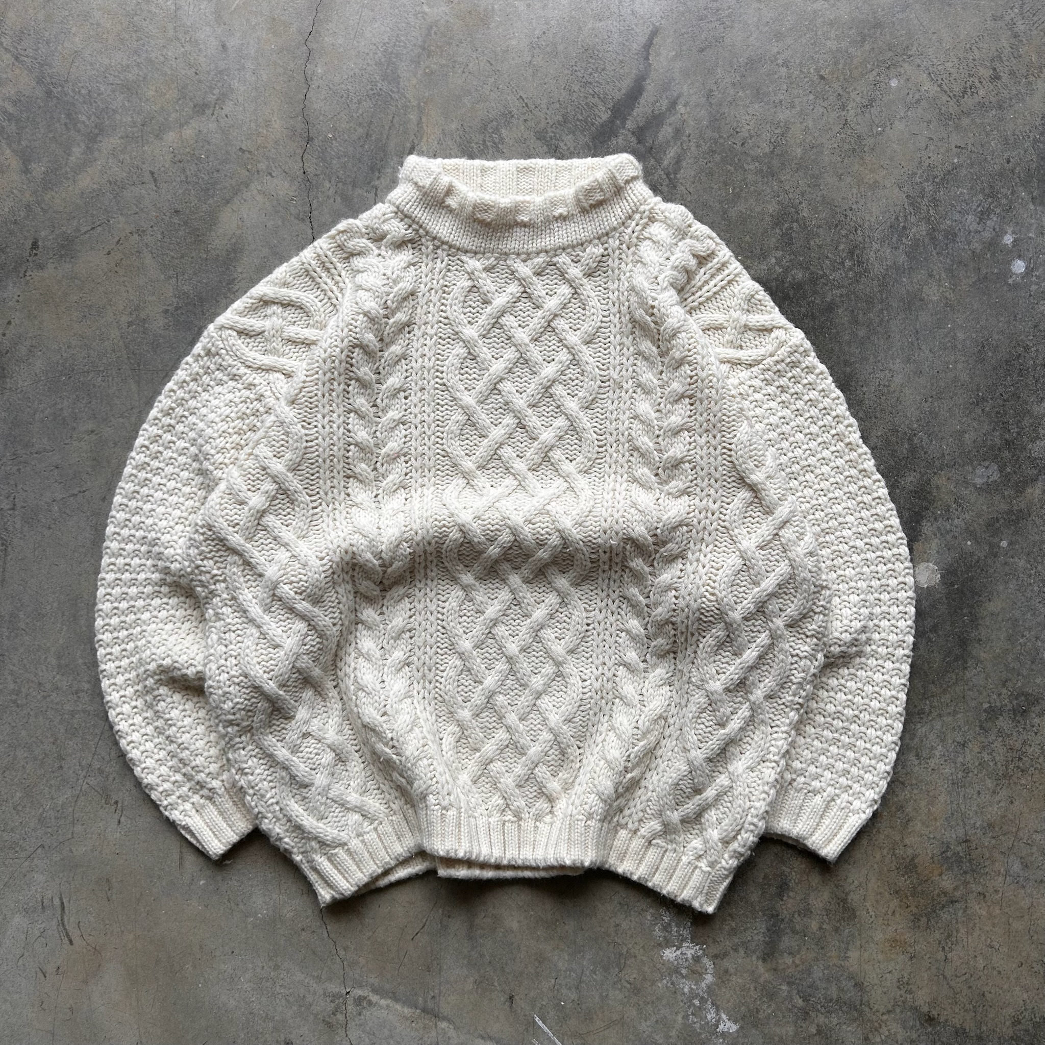 Vintage Boxy Sweater made in Italy (XL)