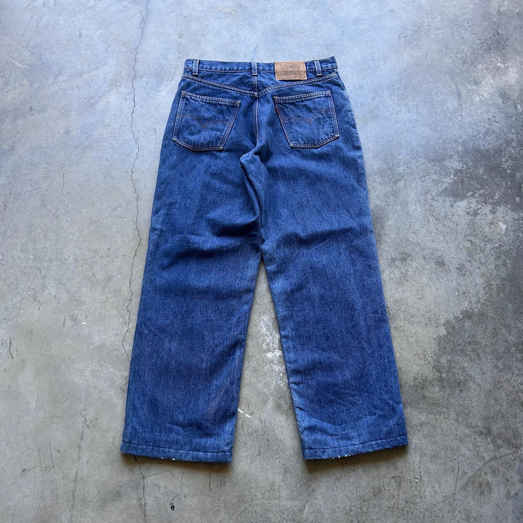 Levi's 411 Orange Tab made in Italy (W32)