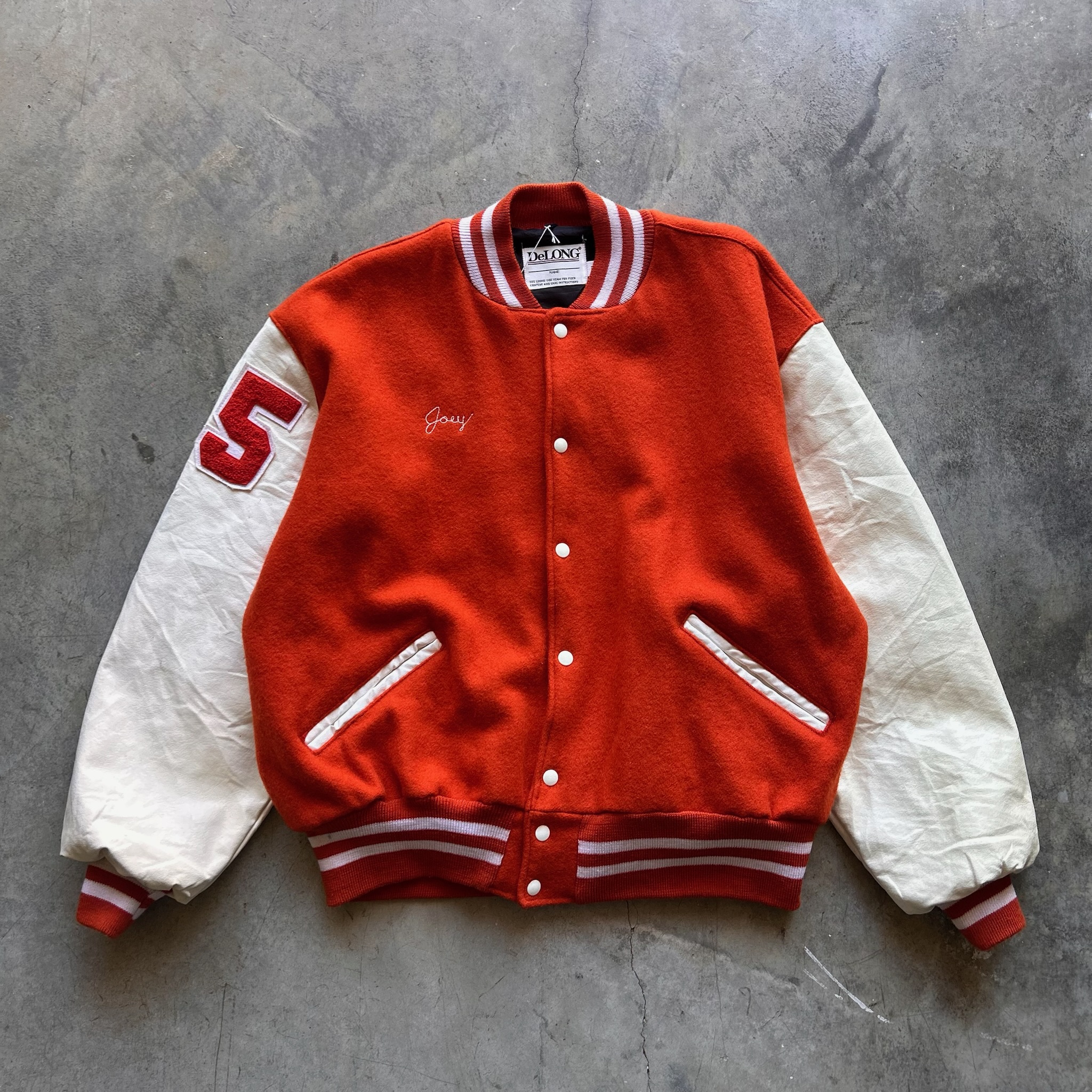 DeLONG Boxy Varsity made in USA (XXL)