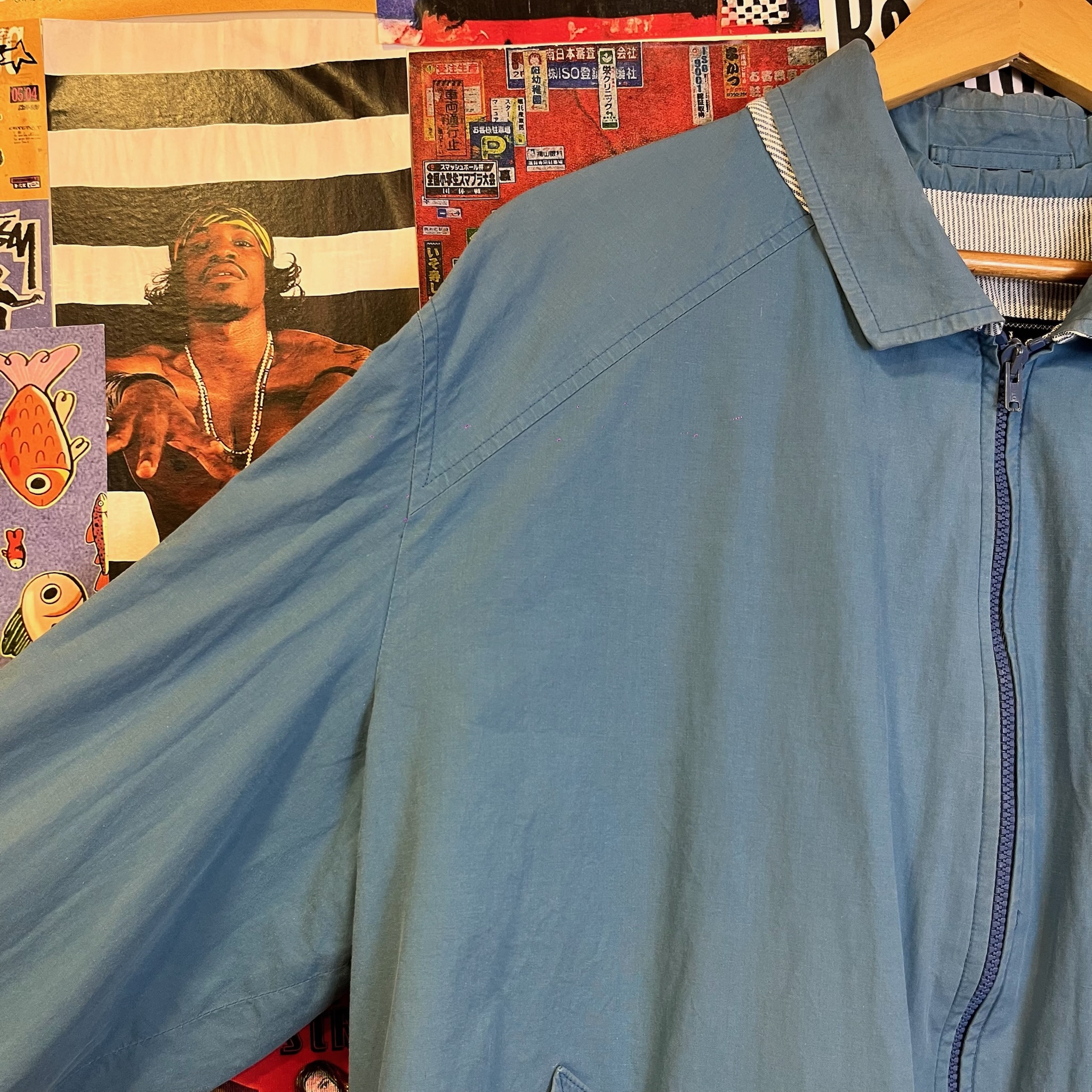 Vintage Burberrys' Coach Jacket made in England (C47)