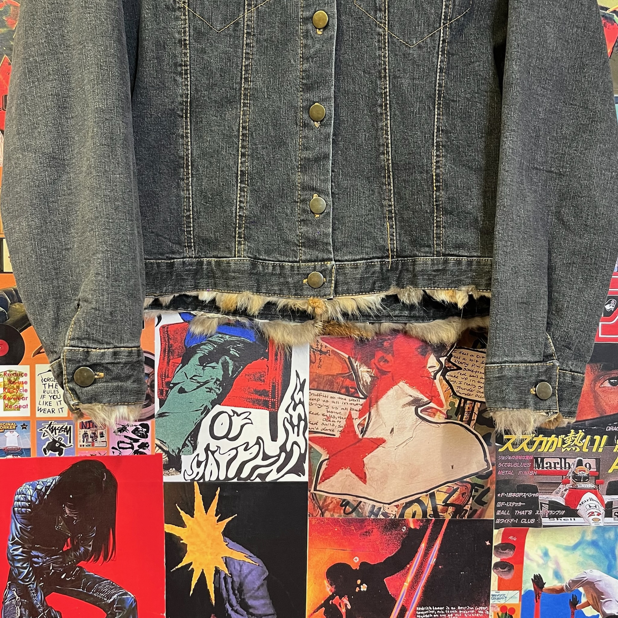 Denim Jacket made in Italy (M)